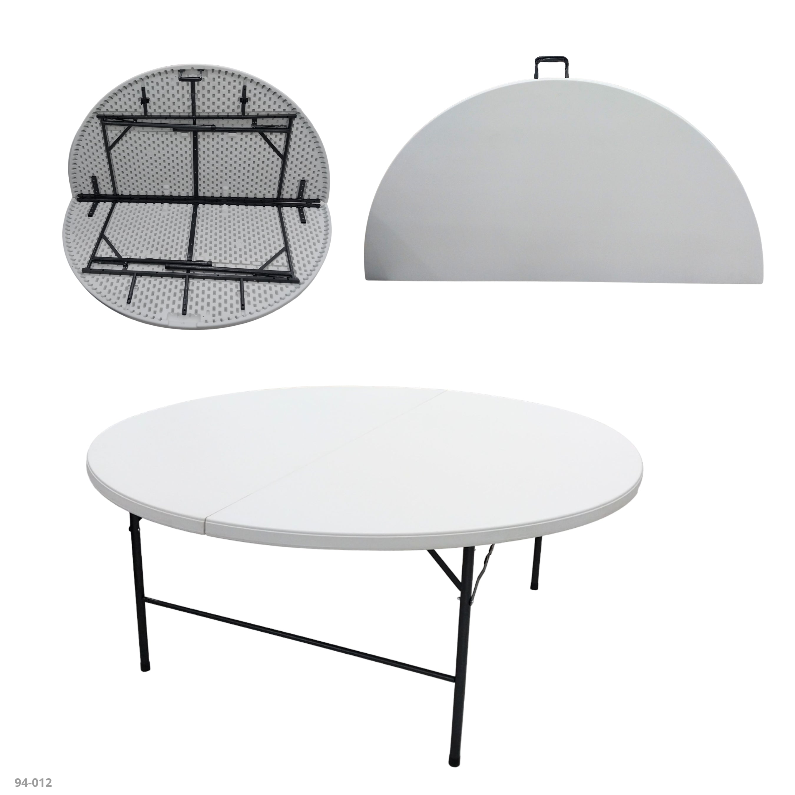 ROUND TABLE 120CM WHITE 94-ZY-120L