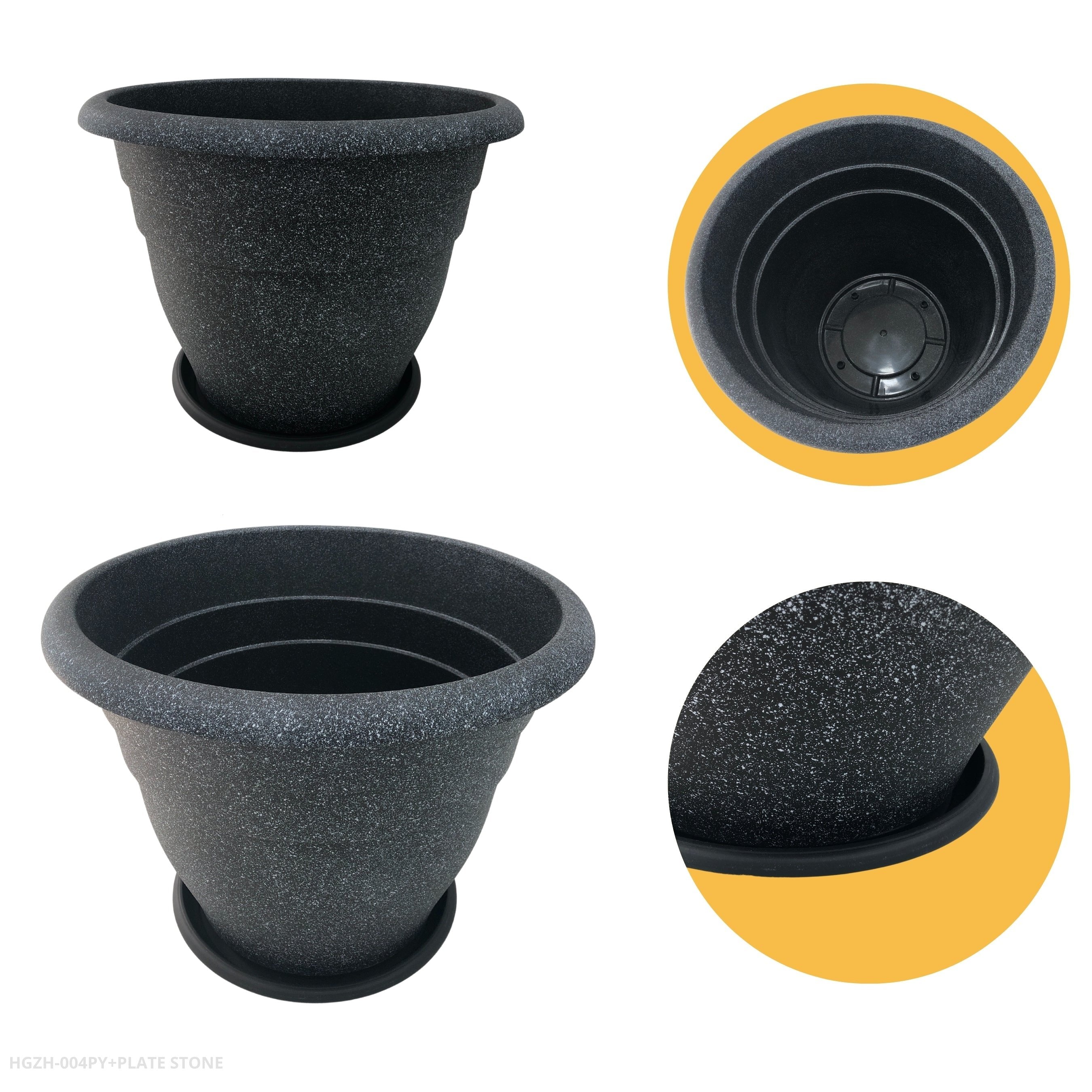 MACETERO GRIS 50*37CM