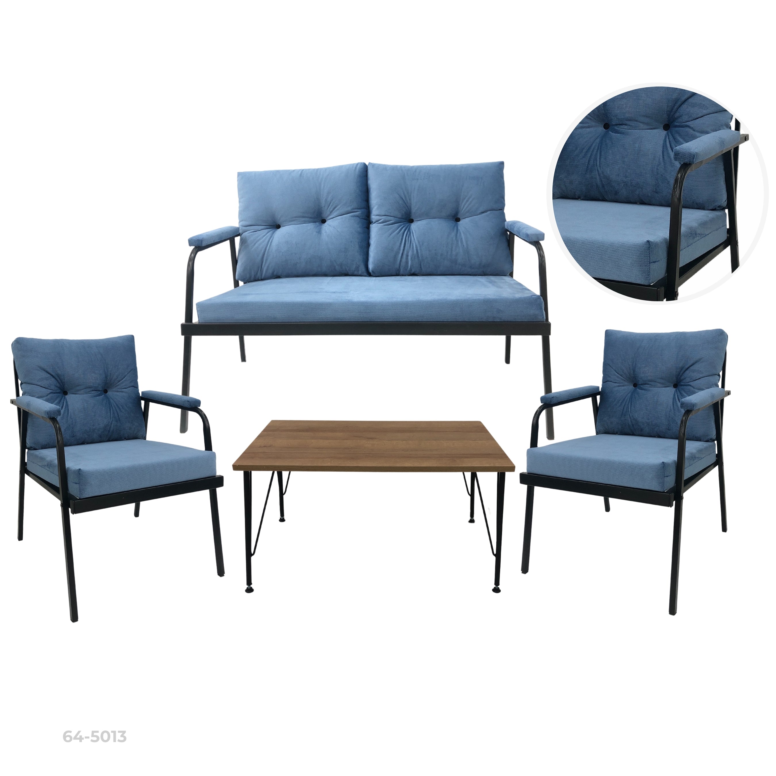 RIVA AZUL TERRACE SET 2+1+1+S / 64-5013