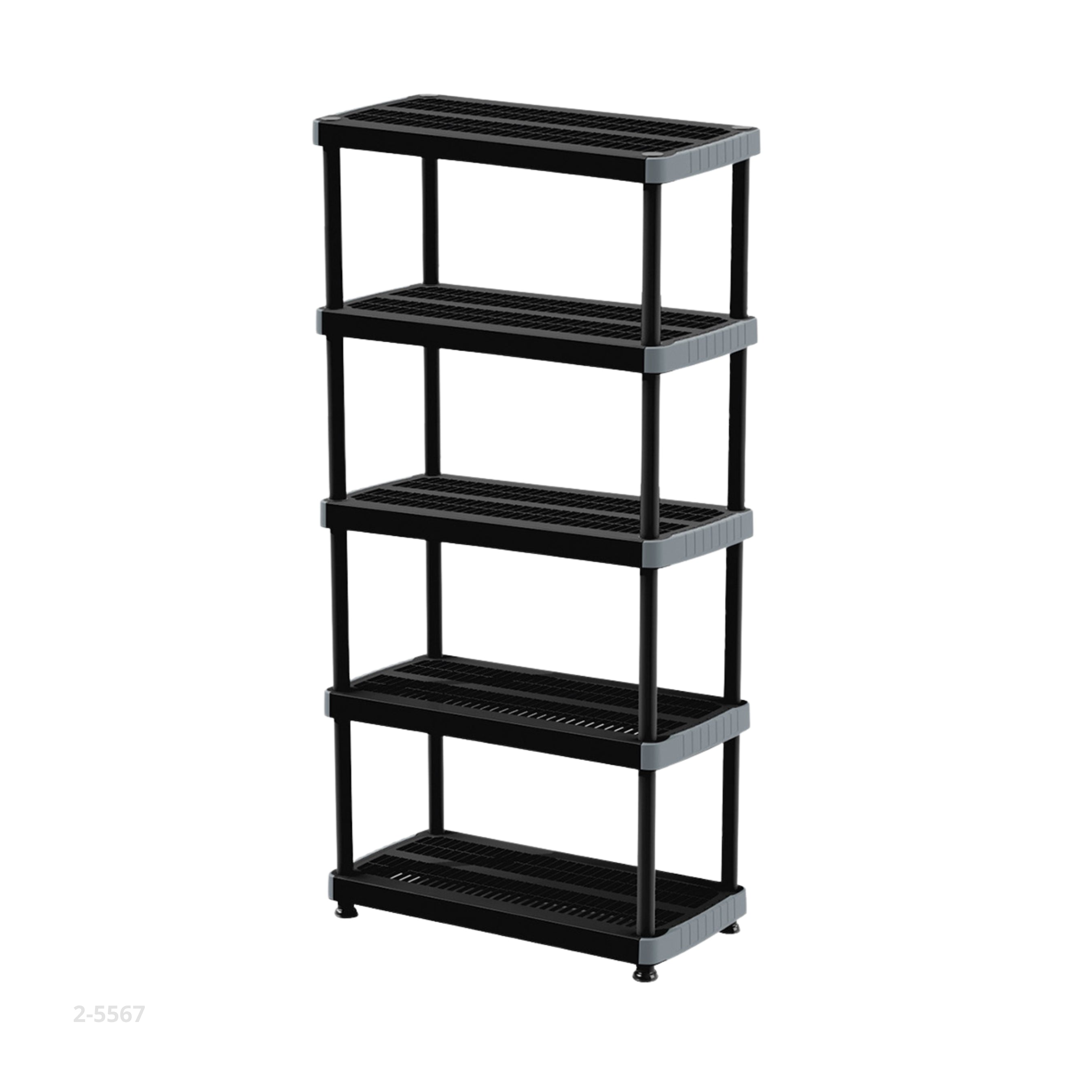 ESTANTE SOLIDO 15' 5N NEGRO