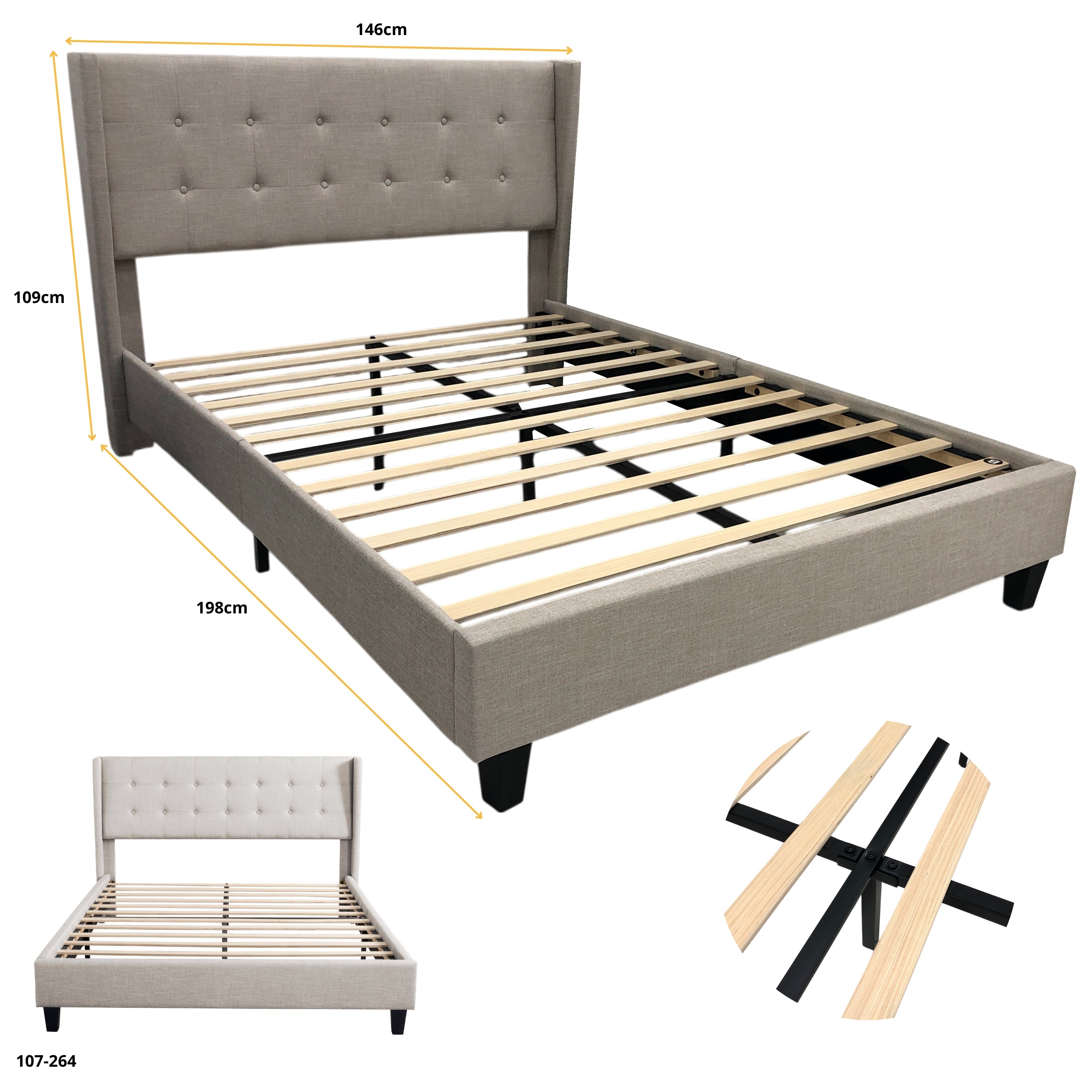 CAMA FULL CREMA