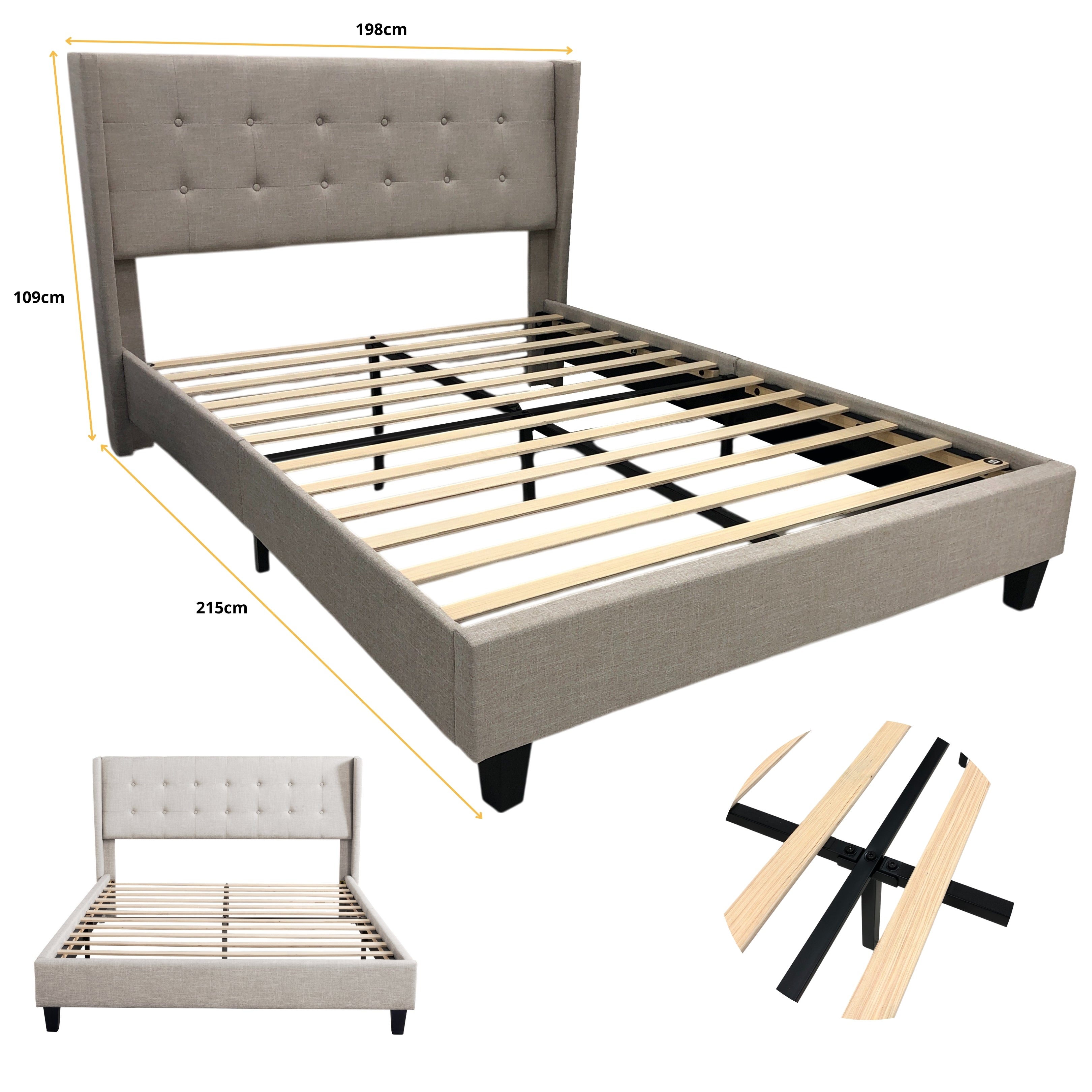 CAMA KING CREMA