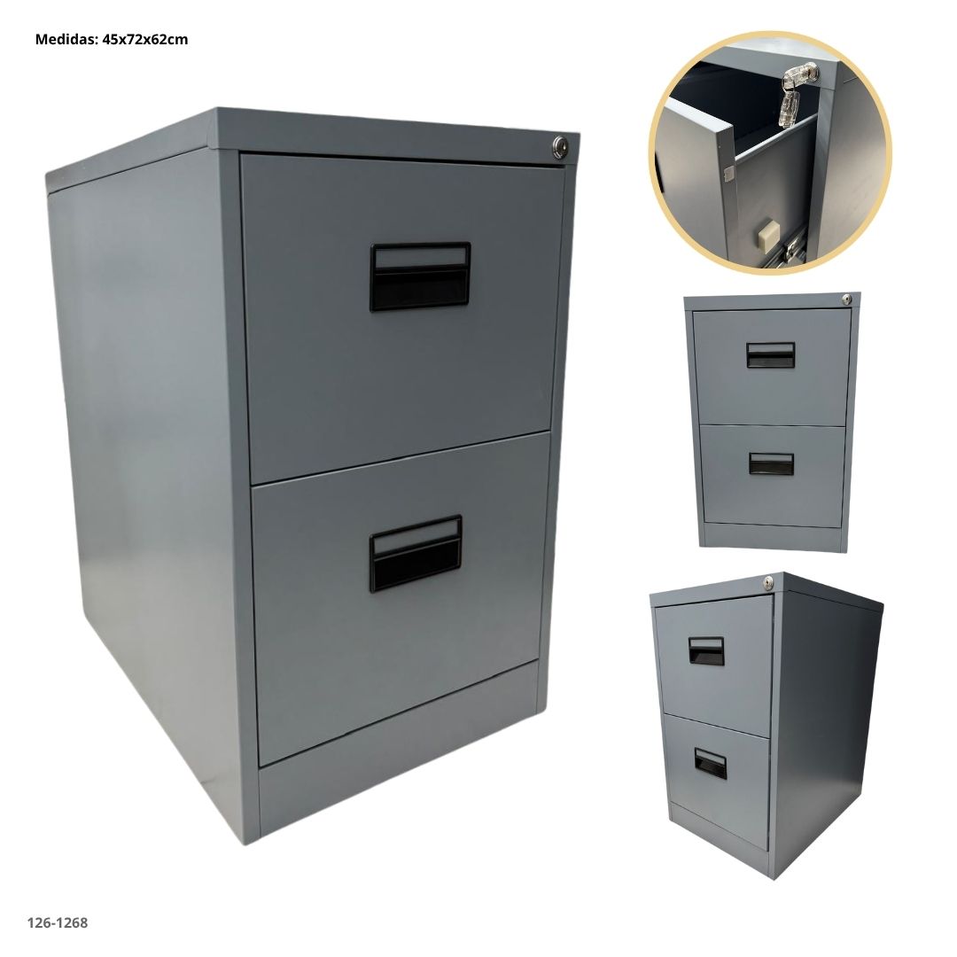 ARCHIVADOR METALICO 2 GAVETAS