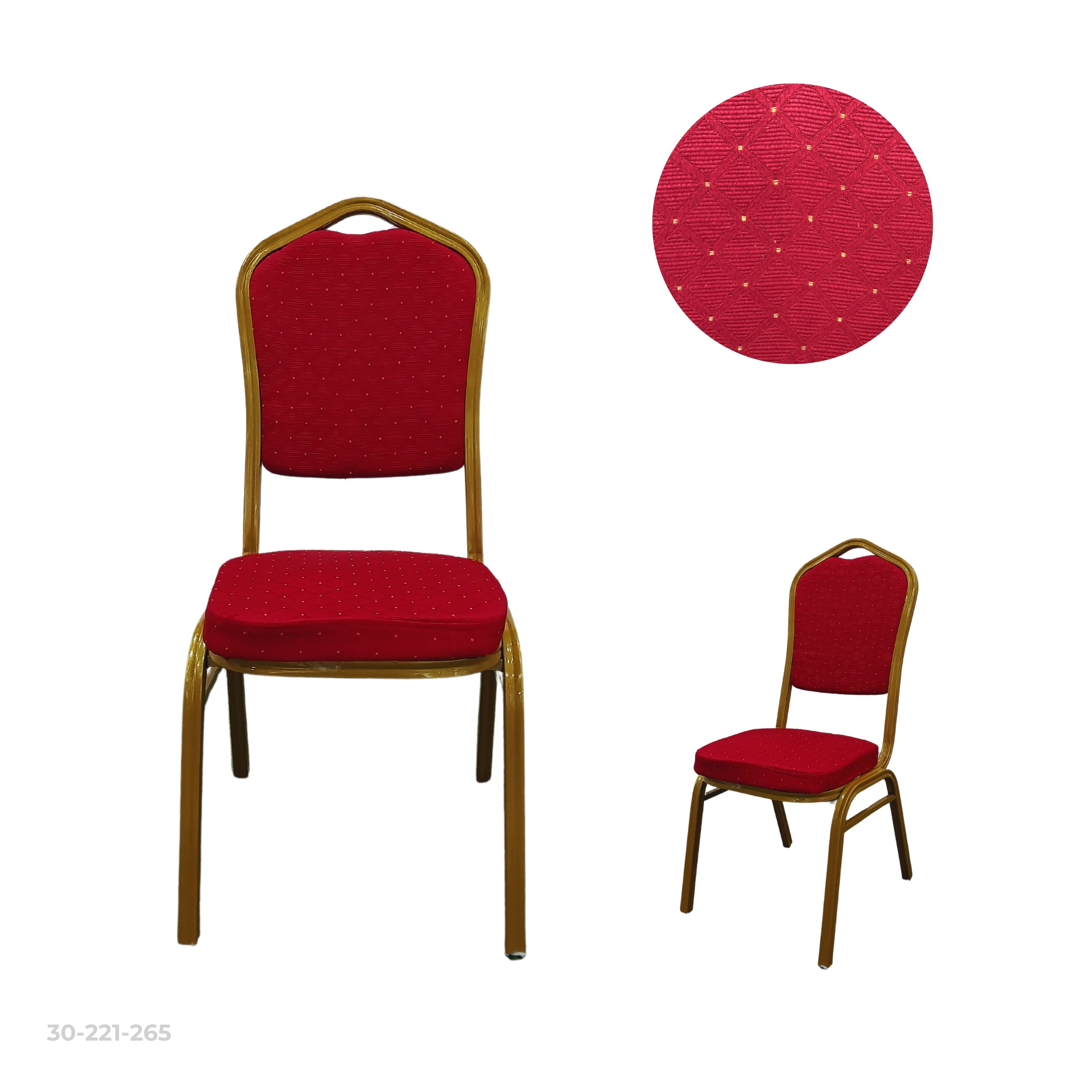 SILLA DE EVENTOS ROJA