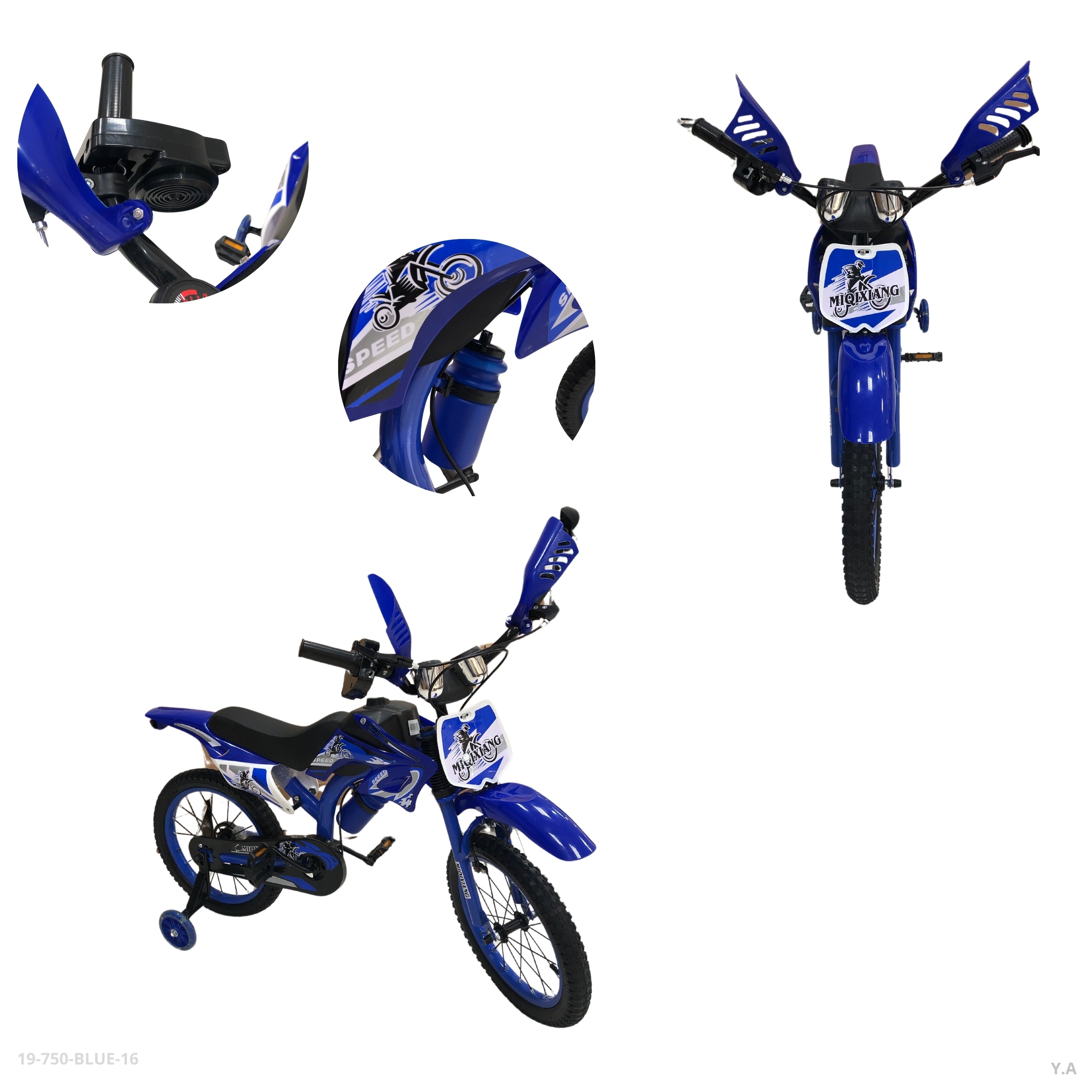 MOTOBIKE AZUL 16"