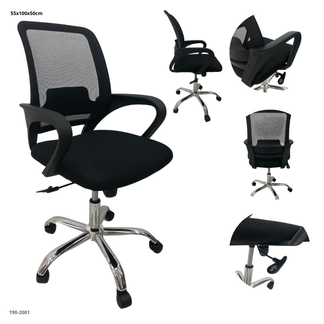 SILLA DE OFICINA NEGRA 1