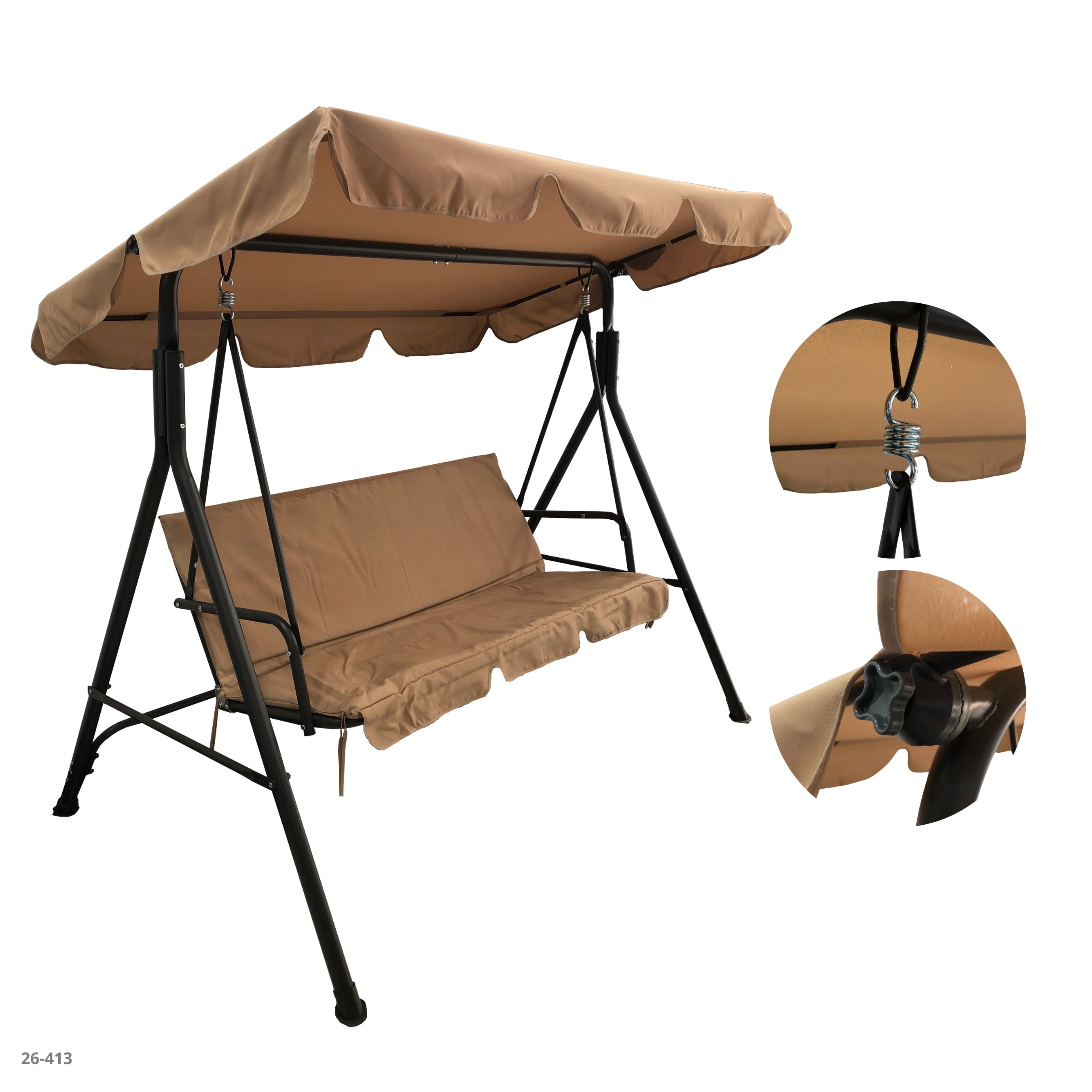 SILLA MECEDORA KHAKI