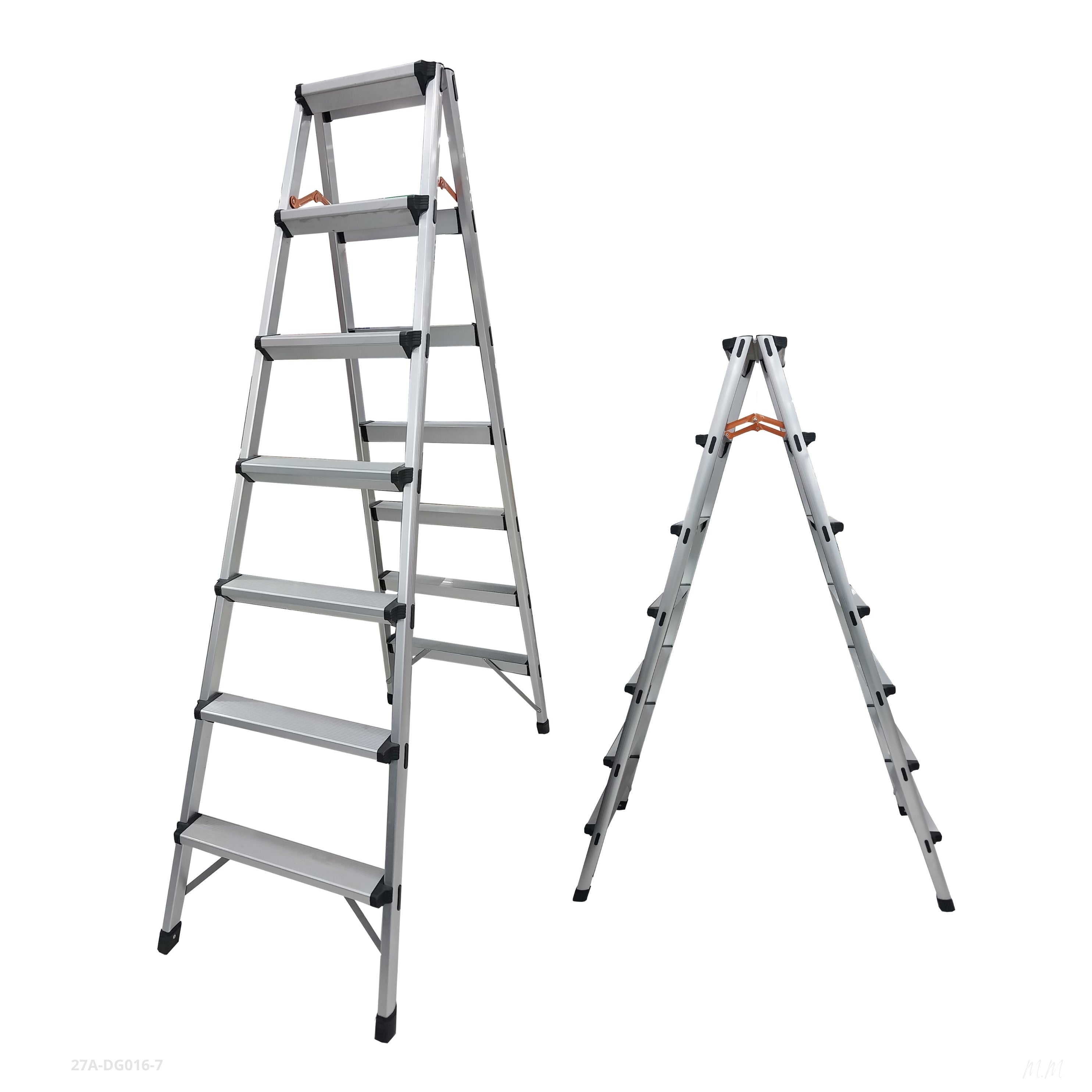 ALUMINUM LADDER 7 STEPS / 27A-DG016-7