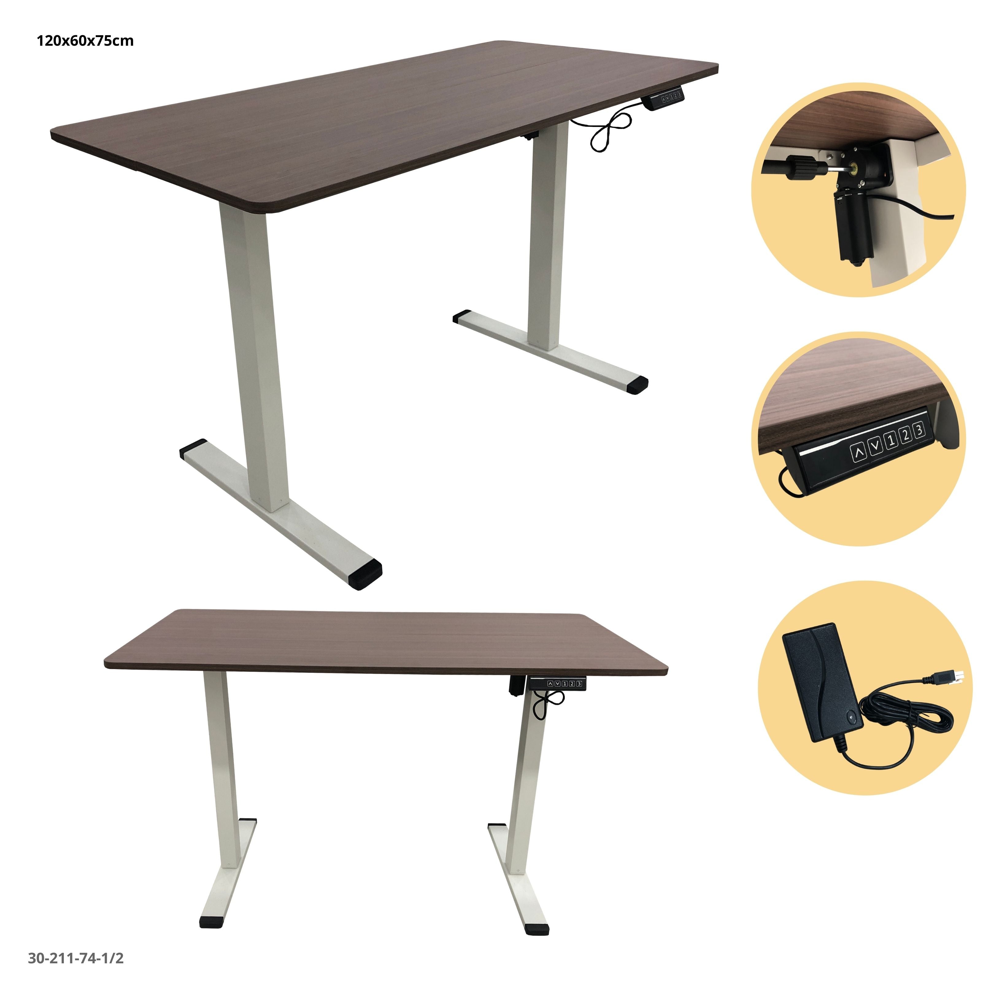 ESCRITORIO AJUSTABLE ALTURA  120*60*75CM