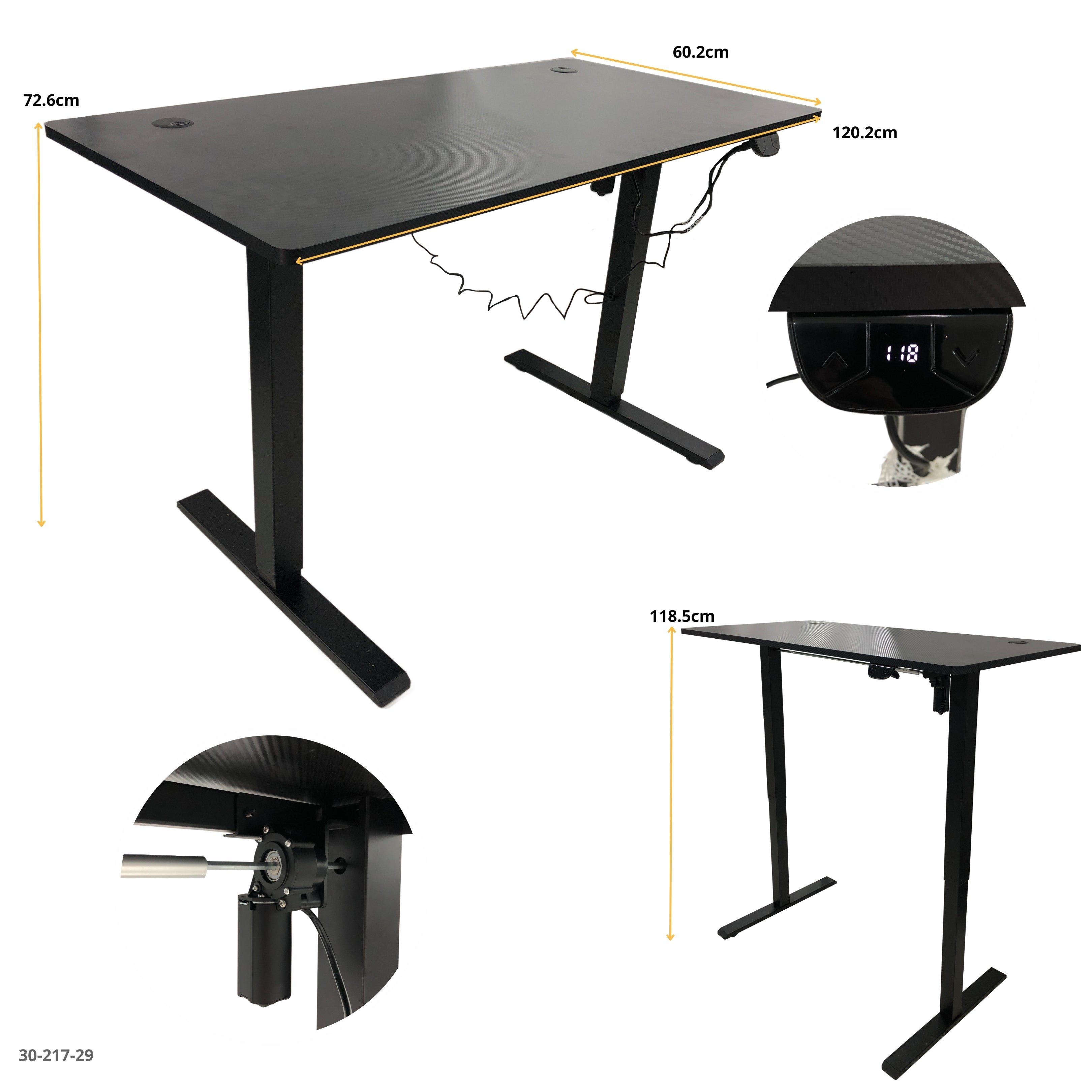 MESA GAMING CON AJUSTE ELECTRICO