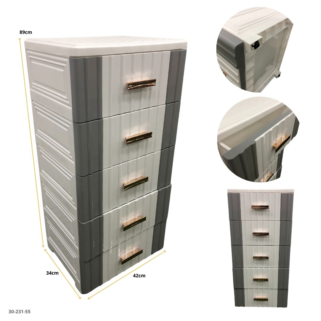 GAVETERO BLANCO/GRIS