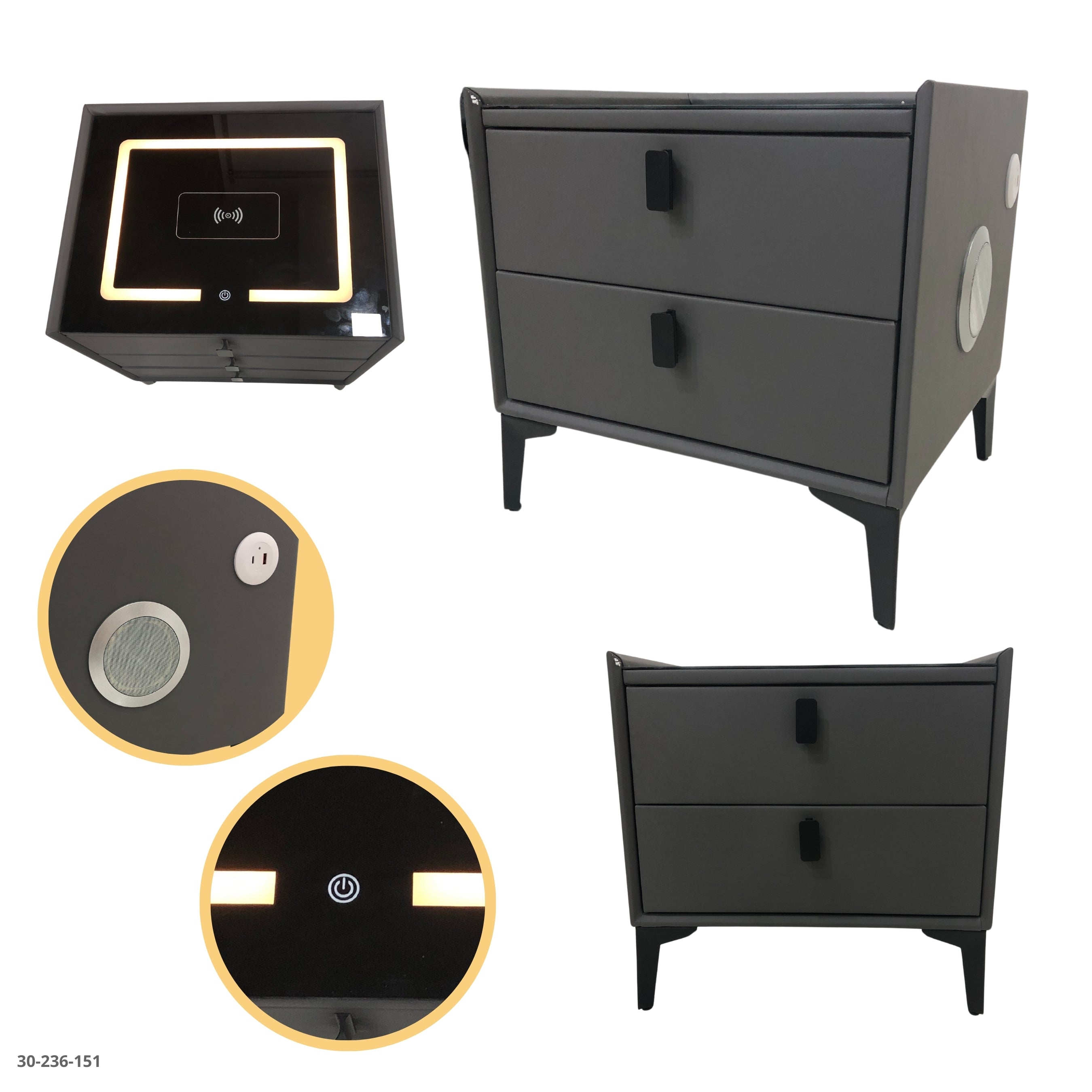 ECO RATTAN DRAWER. CHOCOLATE / 8-0358