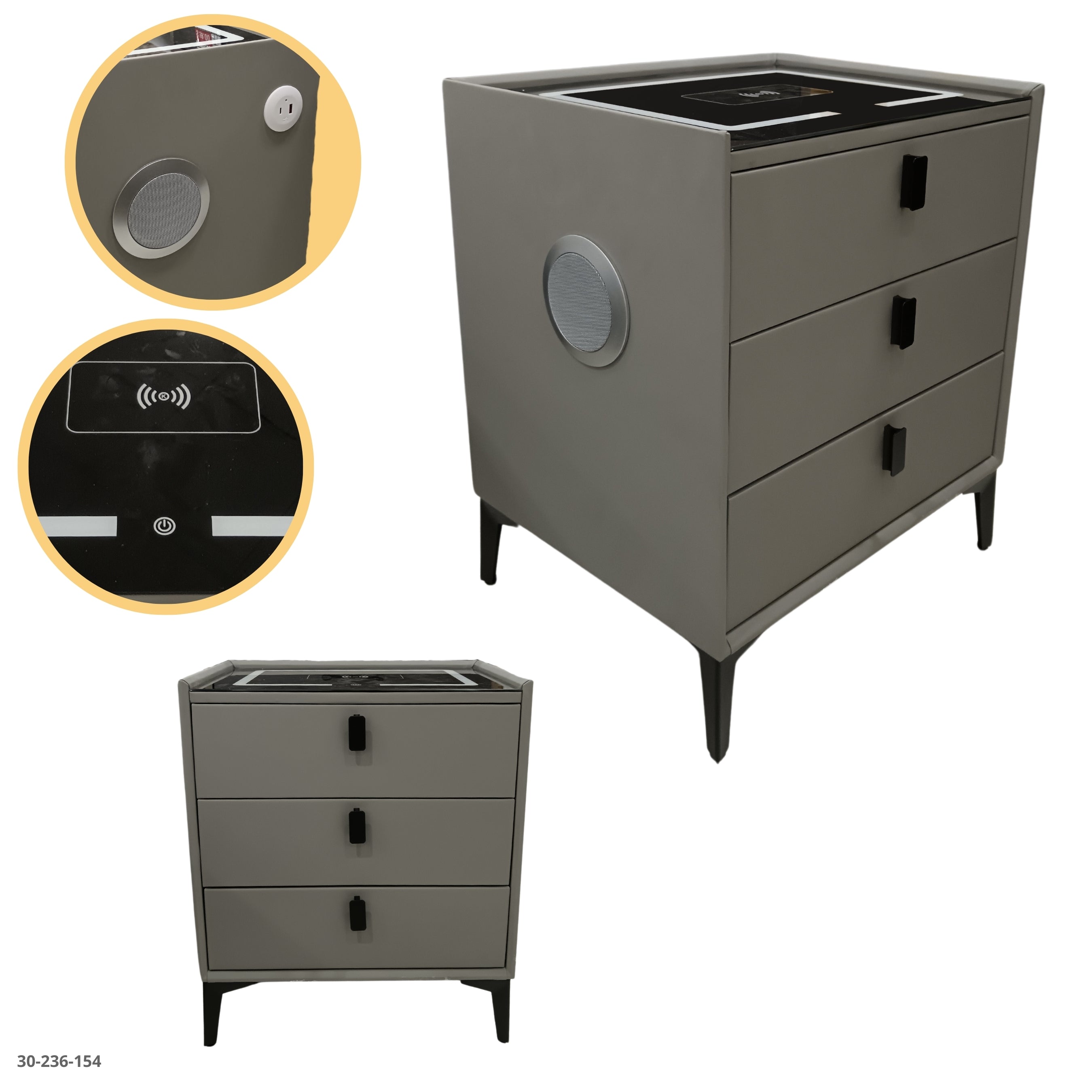 ECO RATTAN DRAWER. CHOCOLATE / 8-0358