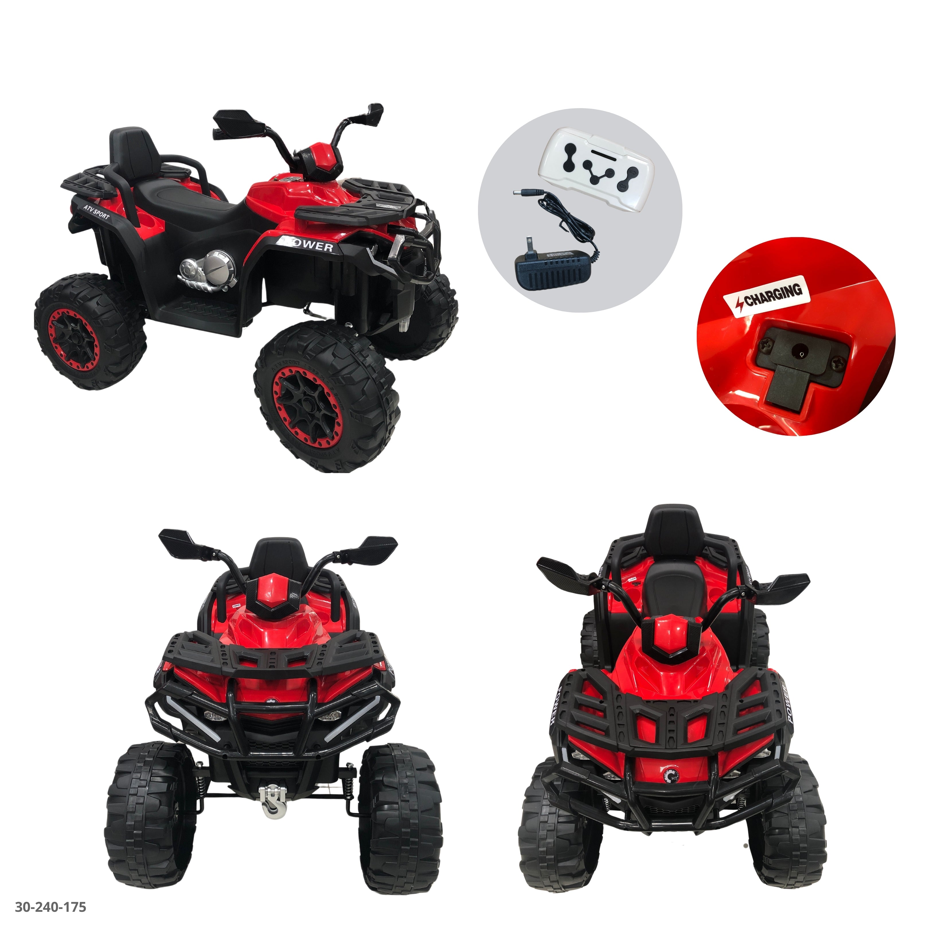 MOTO ROJA 4