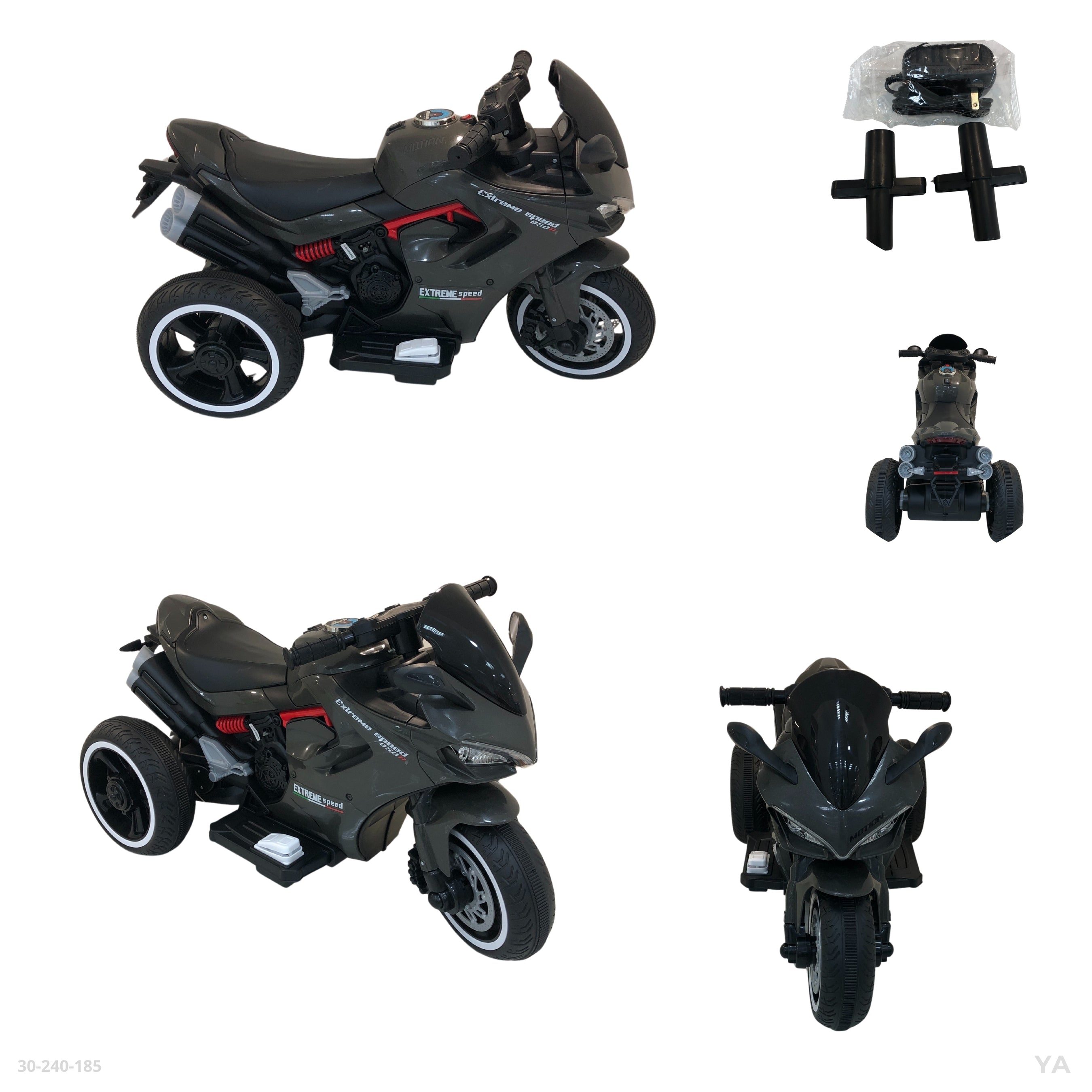 MOTO GRIS NINJA