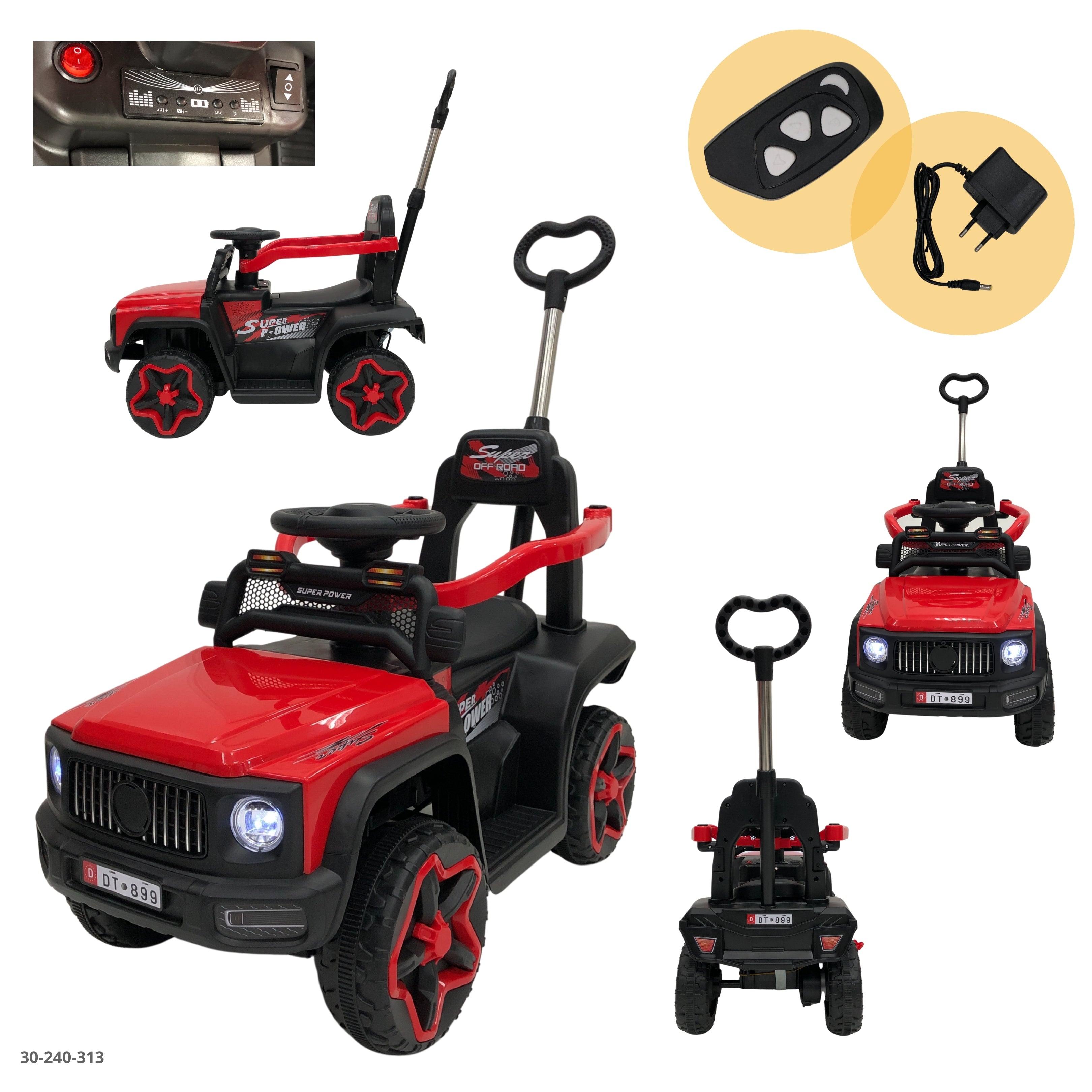 MOTO ROJO P/NIÑOS