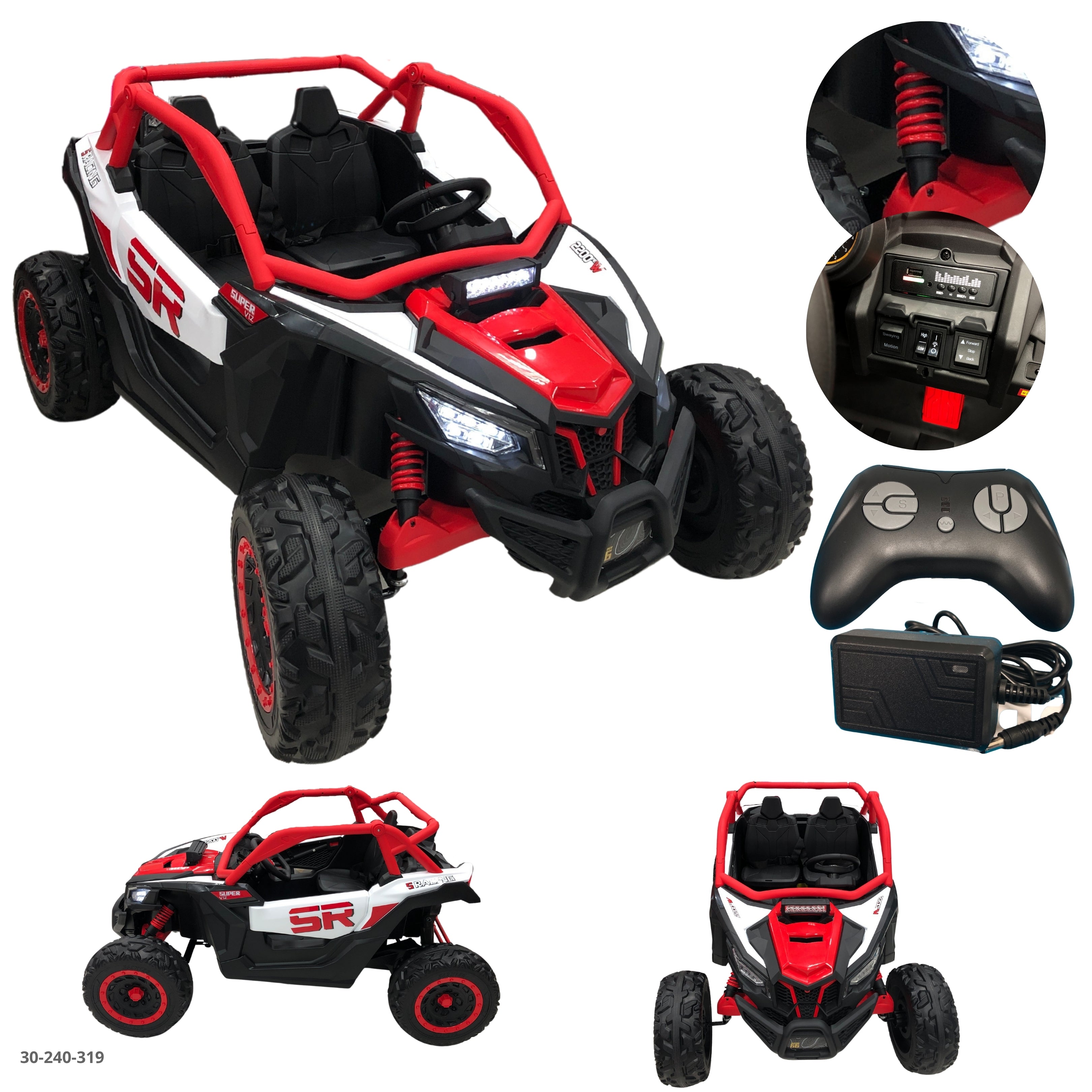 CARRO ROJO  PARA NIÑOS