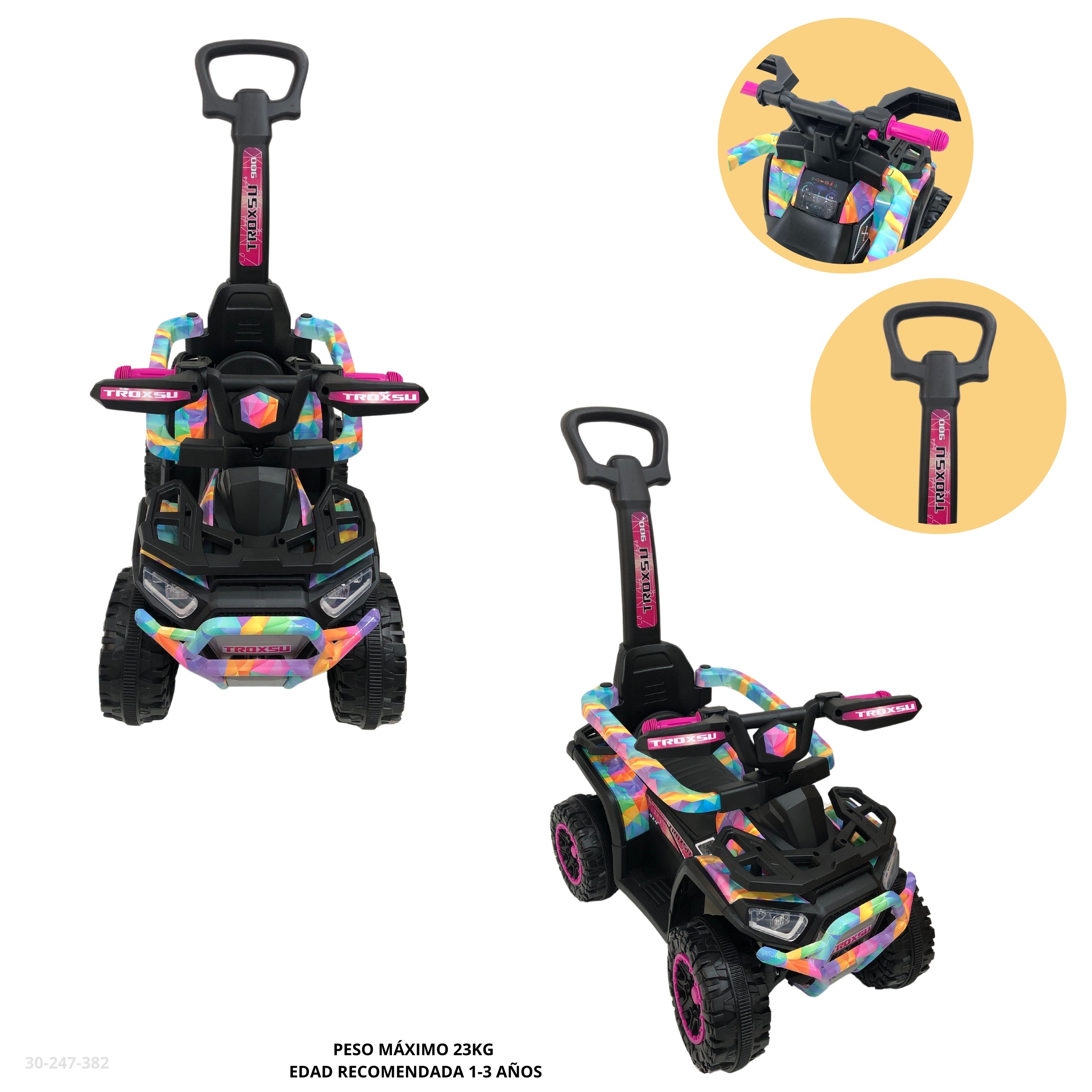 PINK GIRLS MOTORCYCLE / 30-247-342
