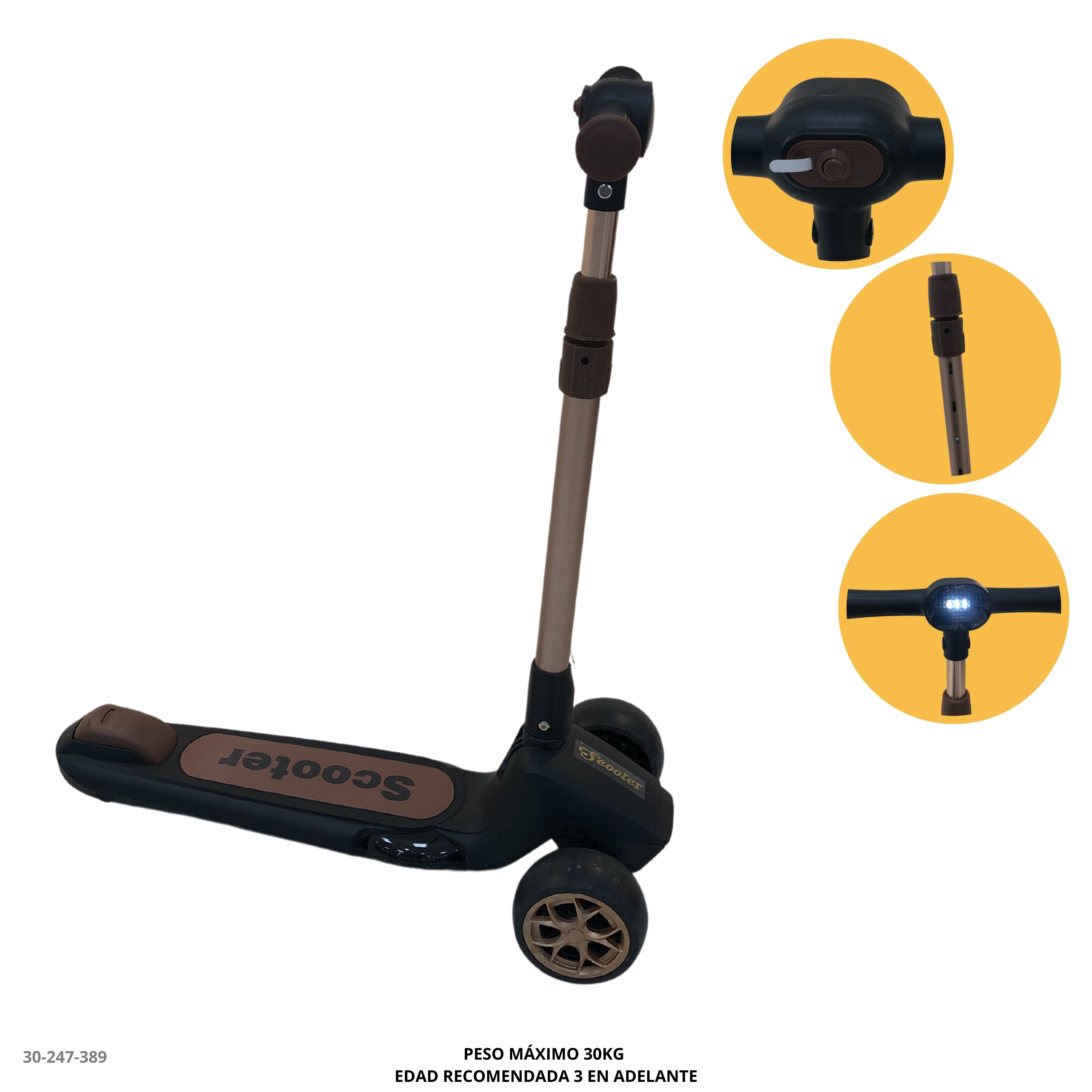 SCOOTER NEGRO
