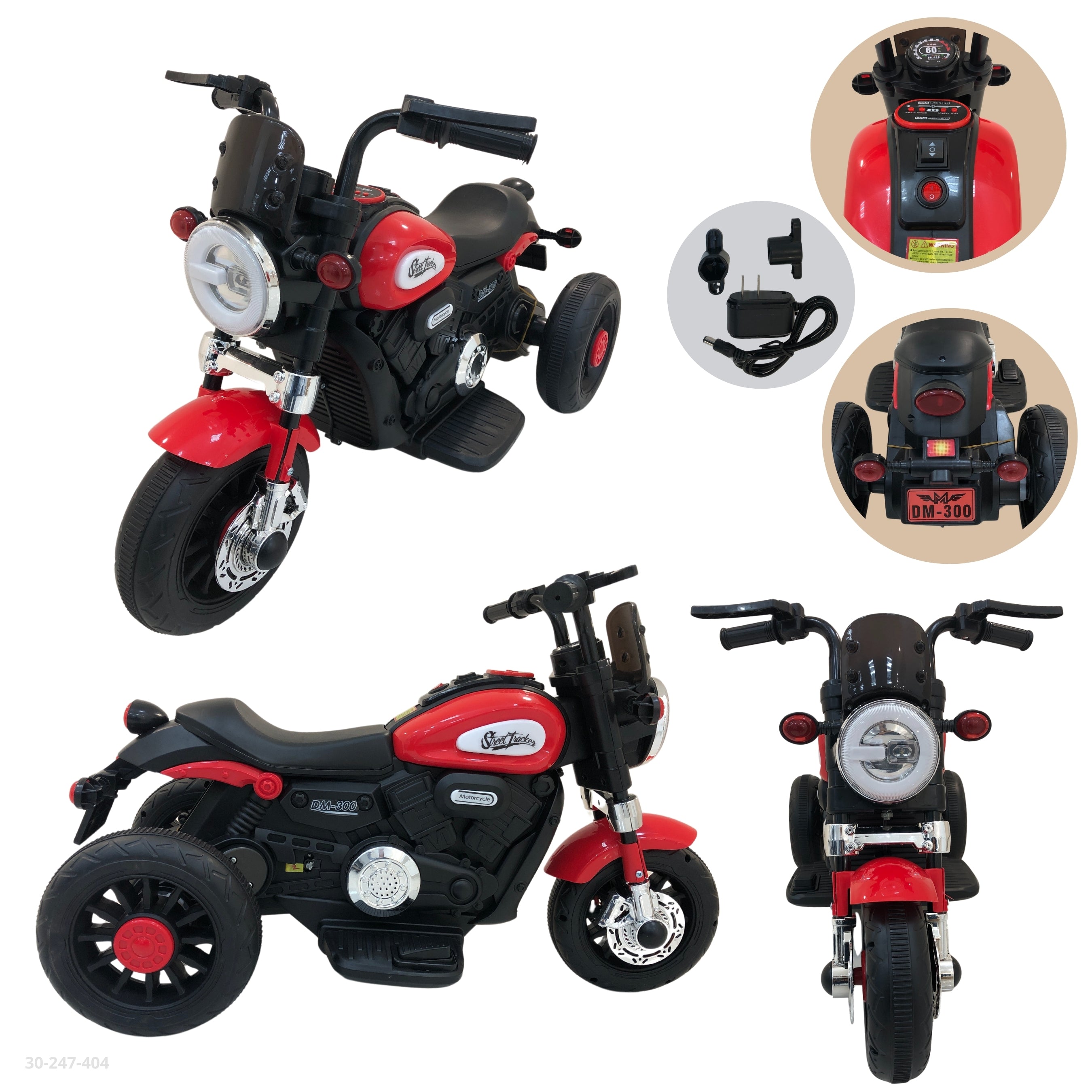 PINK GIRLS MOTORCYCLE / 30-247-342