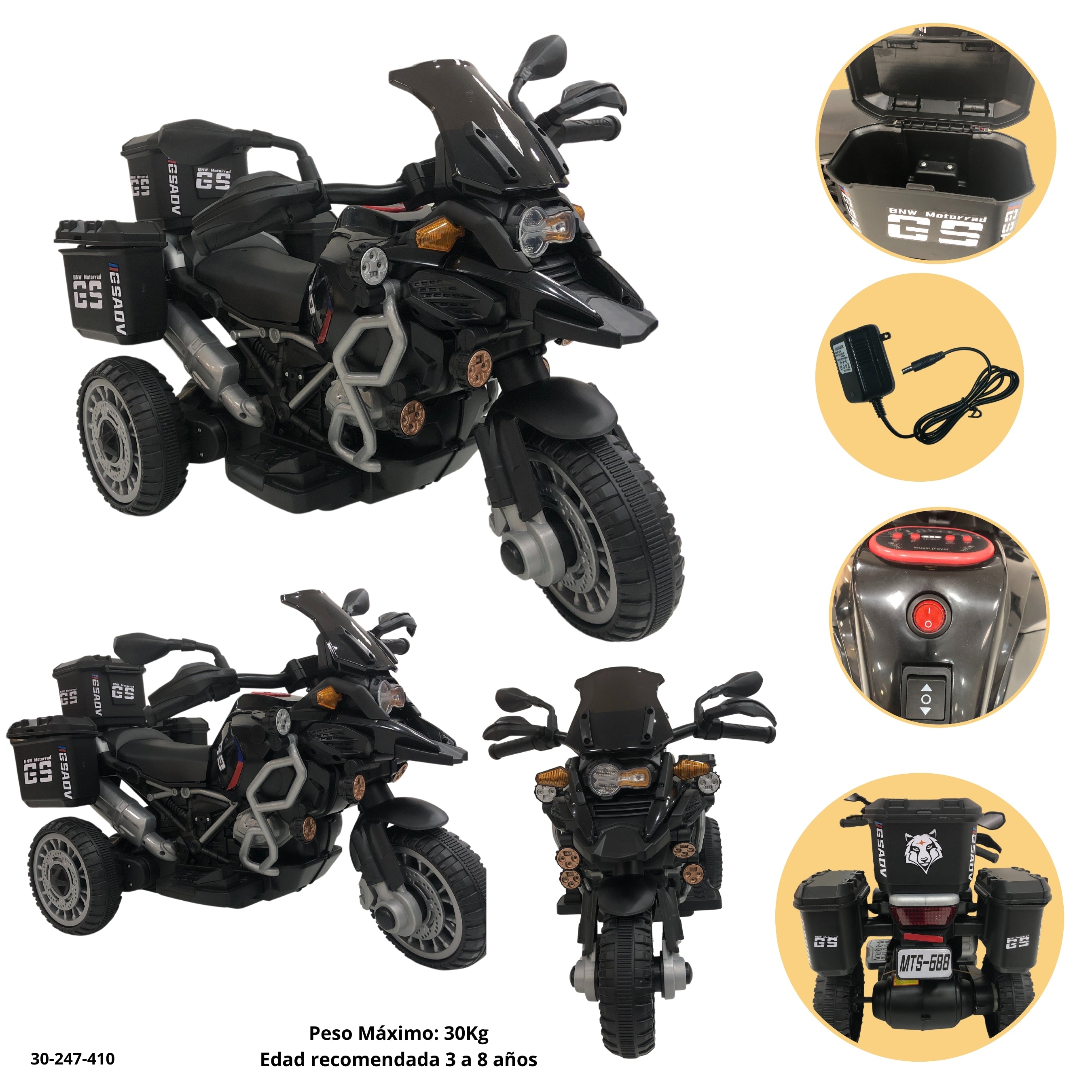 MOTO NEGRA