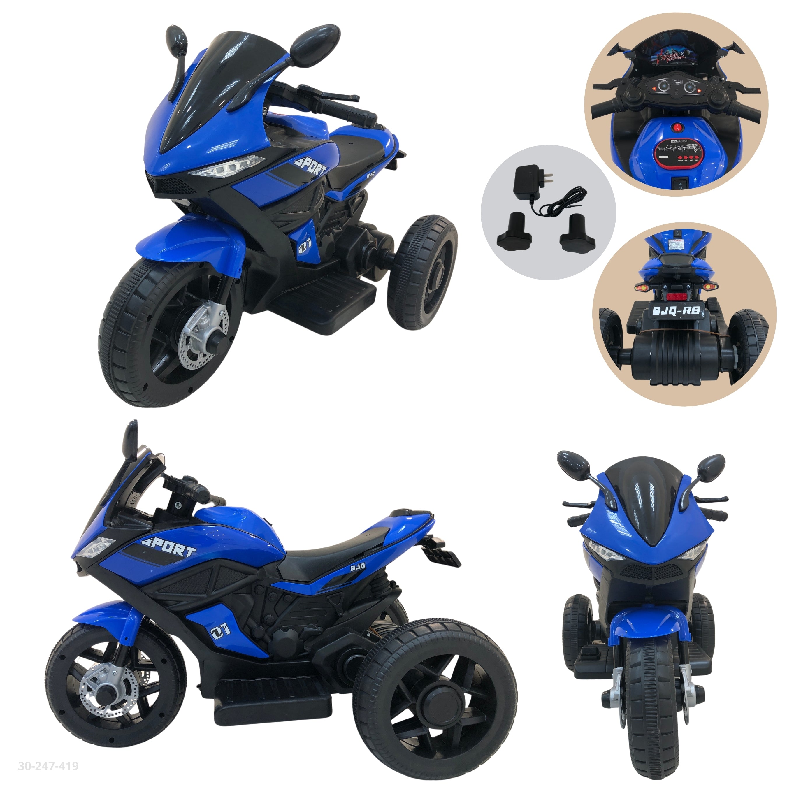 MOTO NINJA AZUL