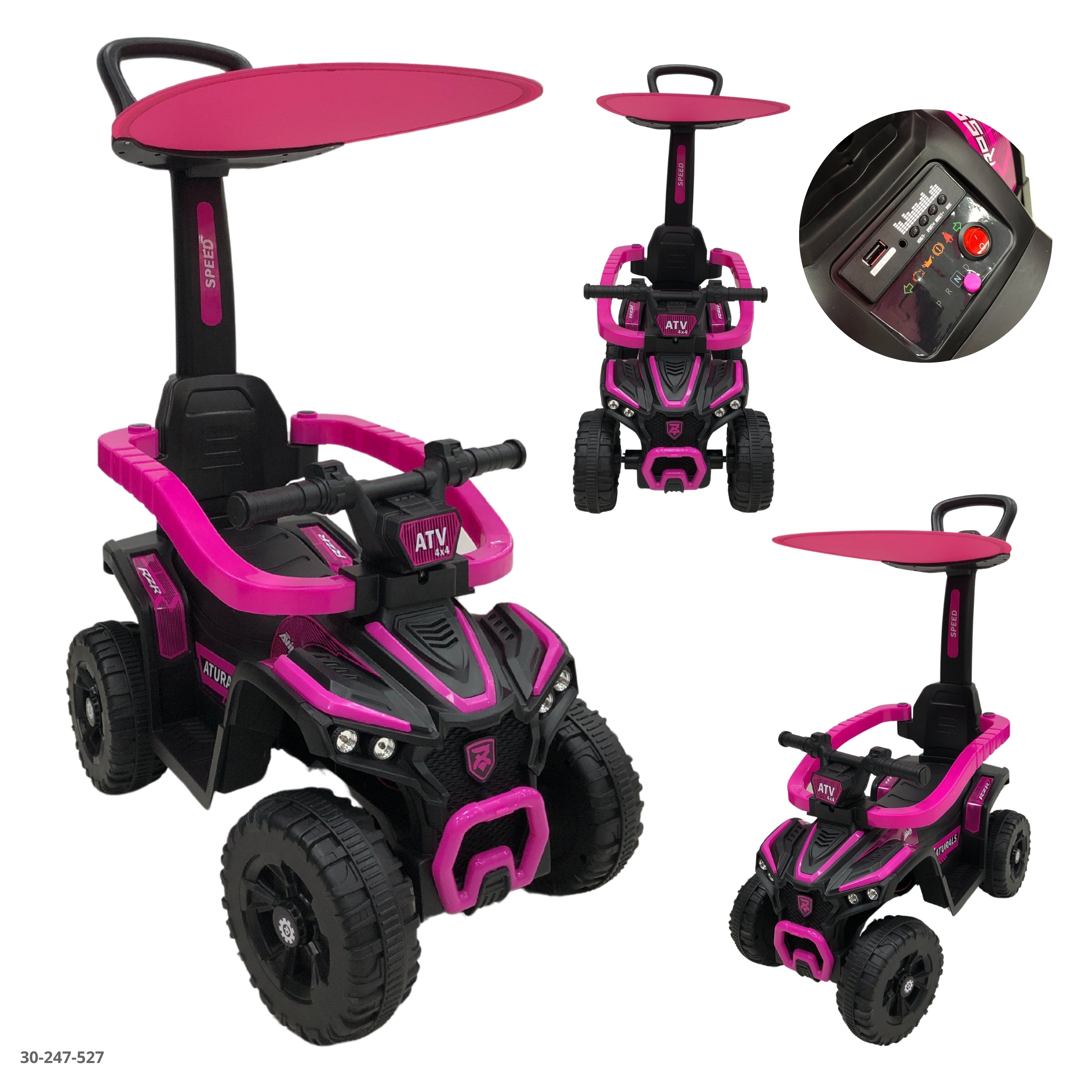 PINK GIRLS MOTORCYCLE / 30-247-342