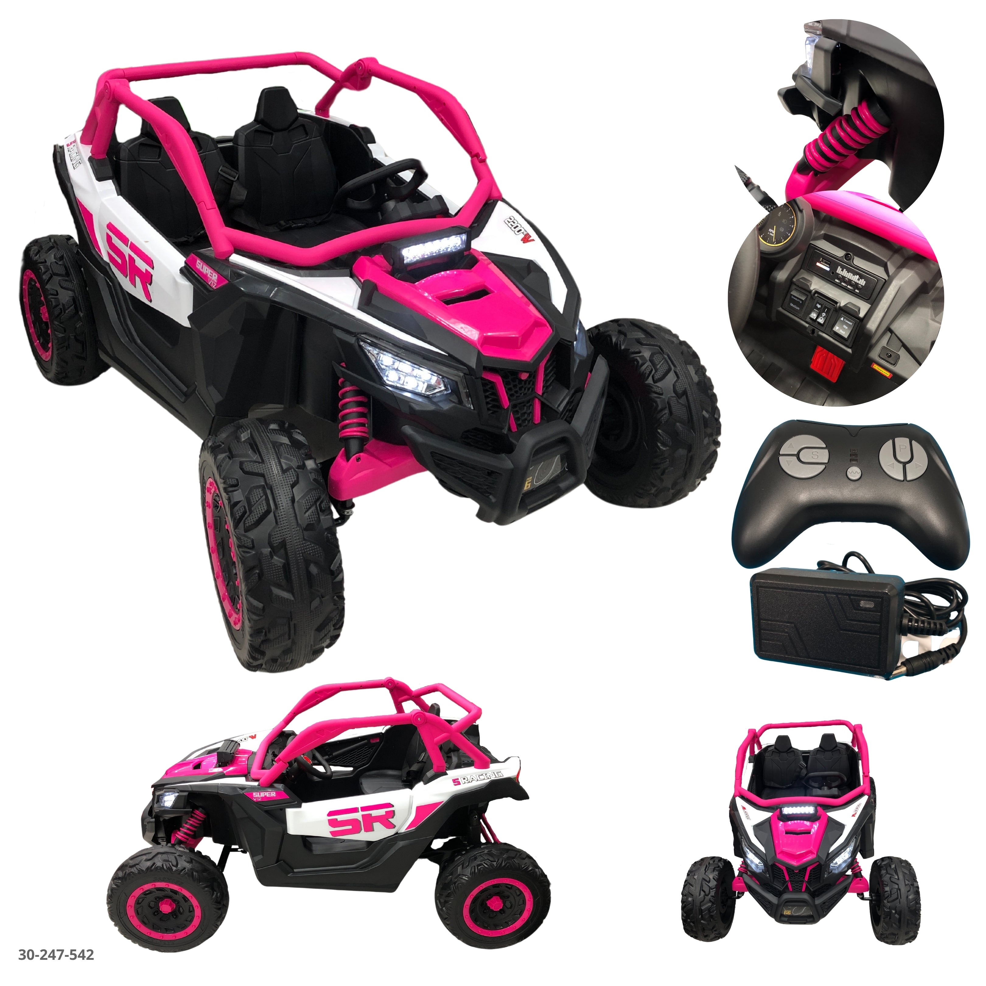CHILDREN'S SCOOTER BLACK/GOLD / 30-247-307