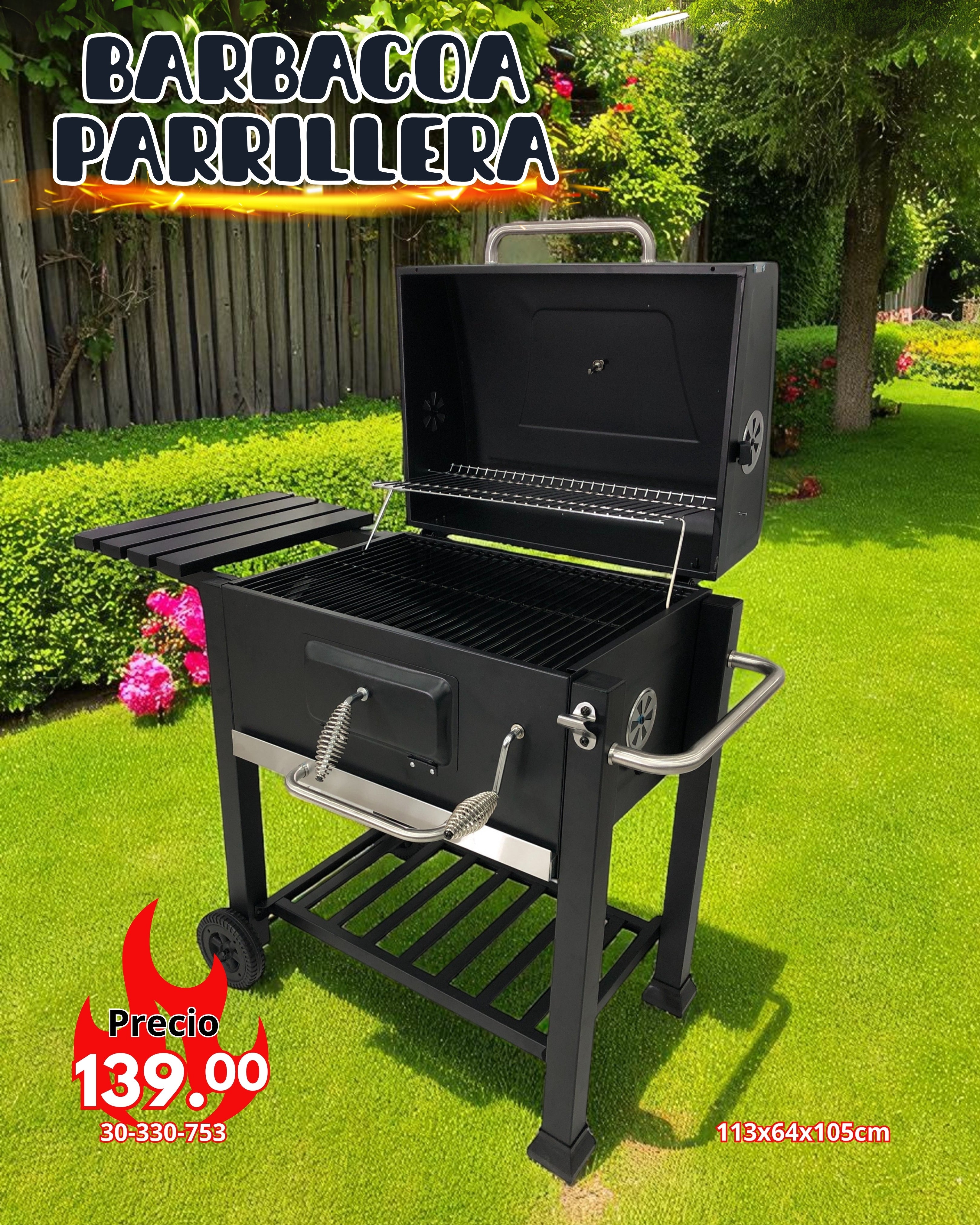BARBACOA 113*64*105