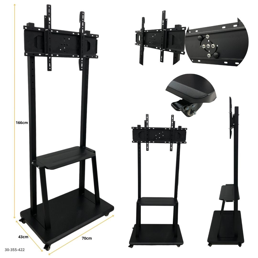 MUEBLE DE TV GIRATORIO METALICO DE 32"-75"