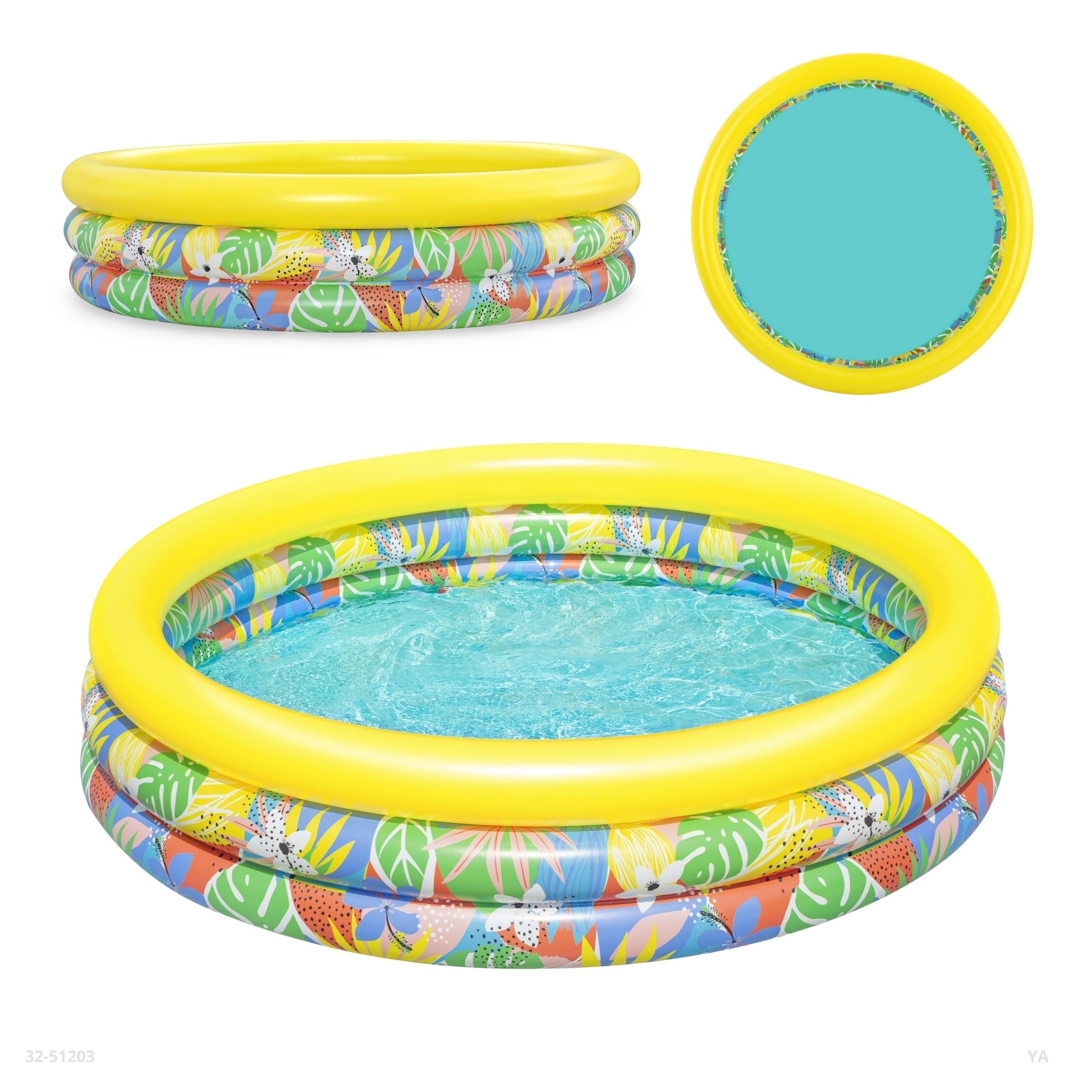 INFLATABLE BABY POOL 168*38CM / 32-51203