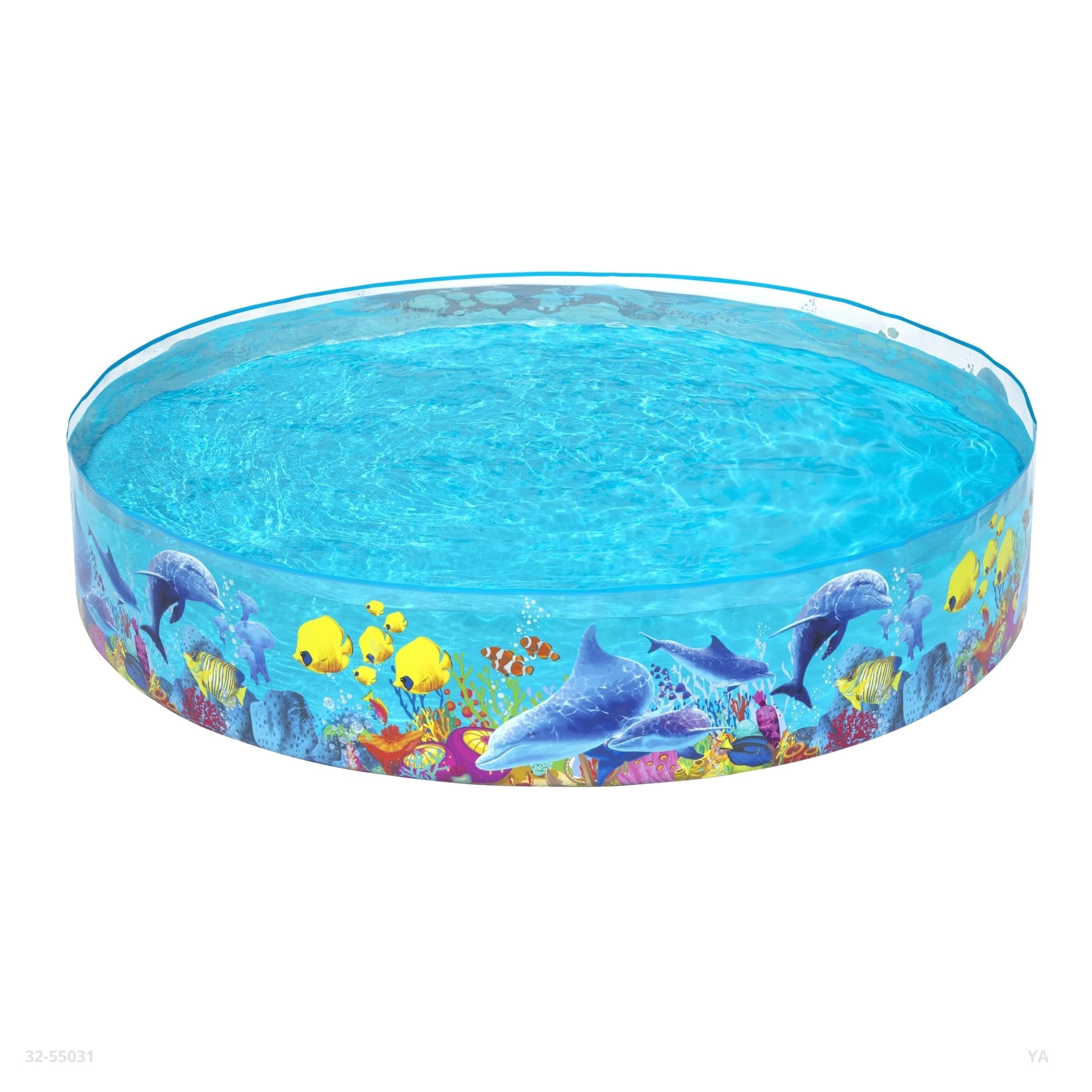 PISCINA PLASTICA REDONDA P/NÑOS 244*46CM