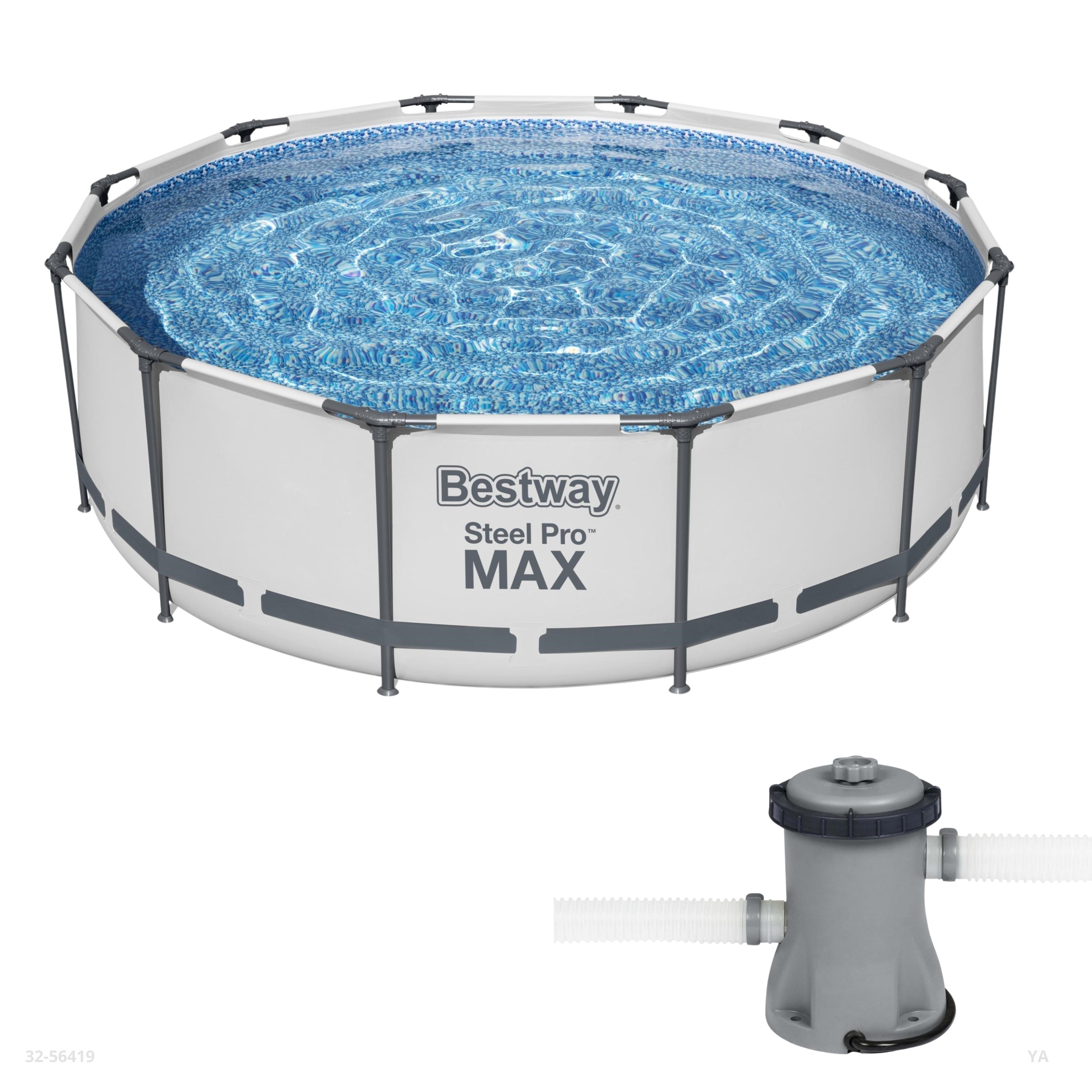 PISCINA+FILTRO REDONDA STEEL PRO MAX 366*100CM