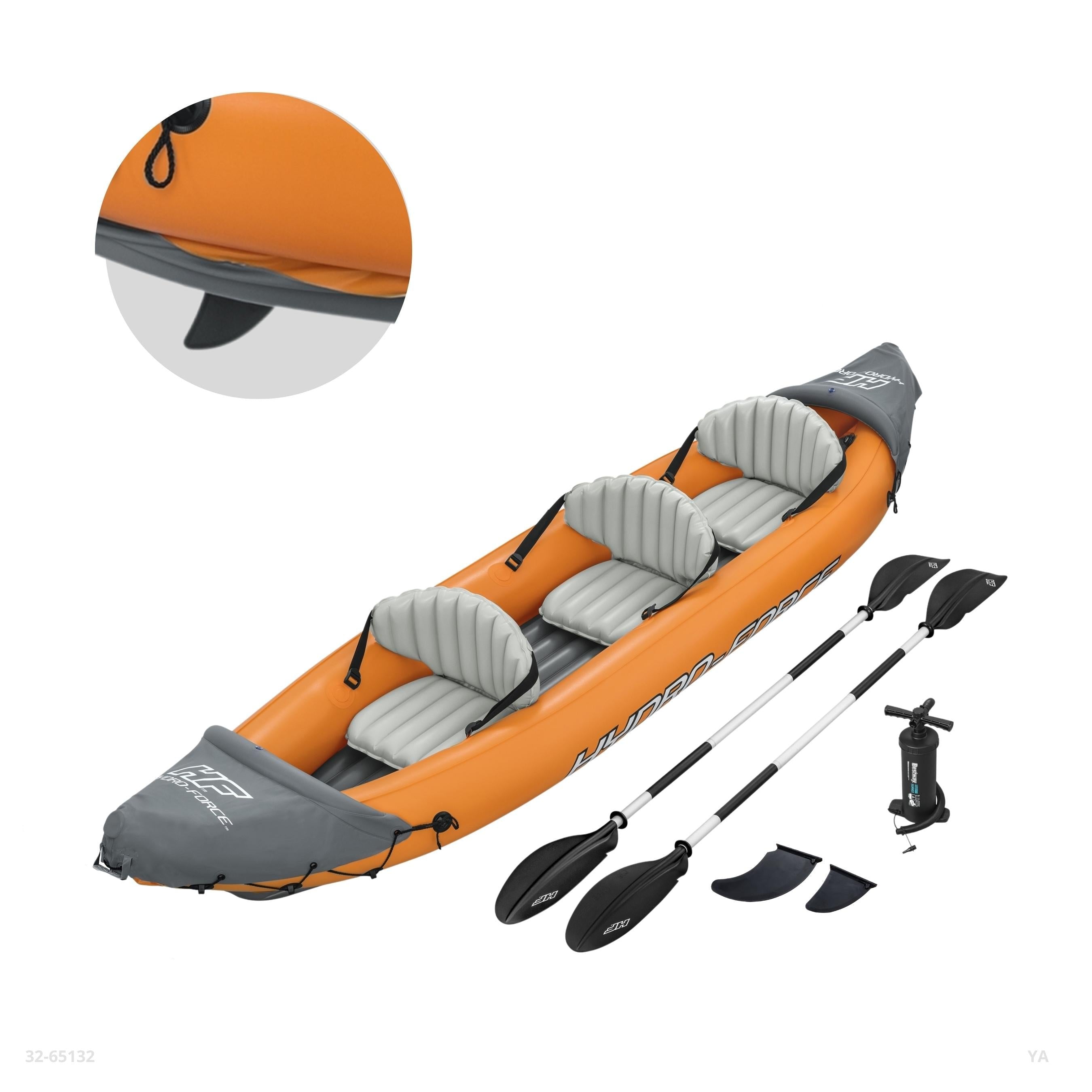 KAYAK RAPIDO 3PERSONAS 381*100CM