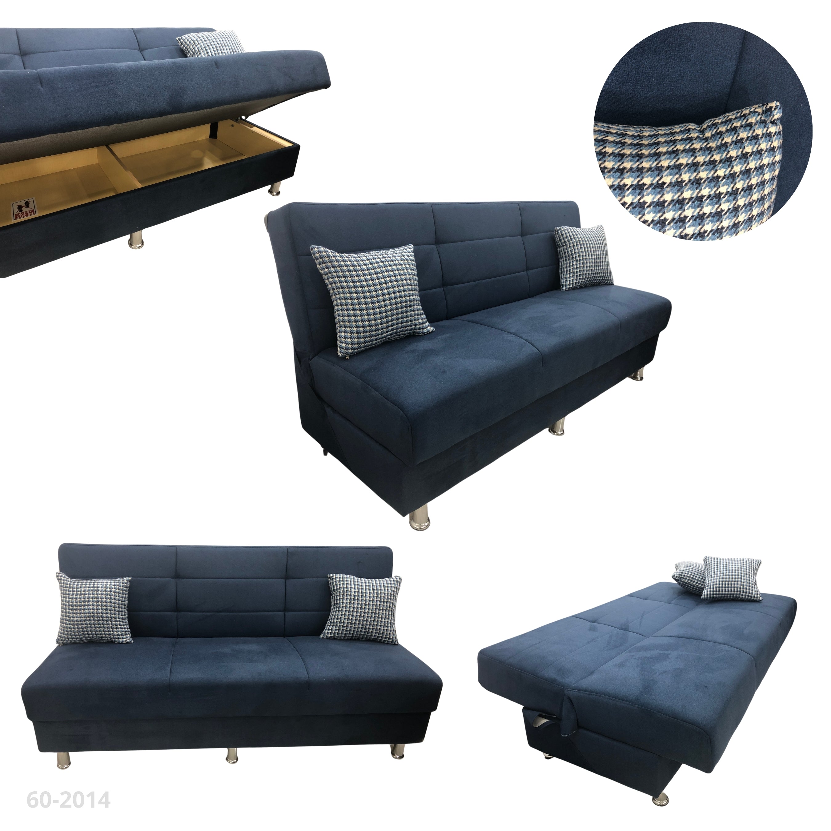 SOFA CAMA RAMSEY AZUL