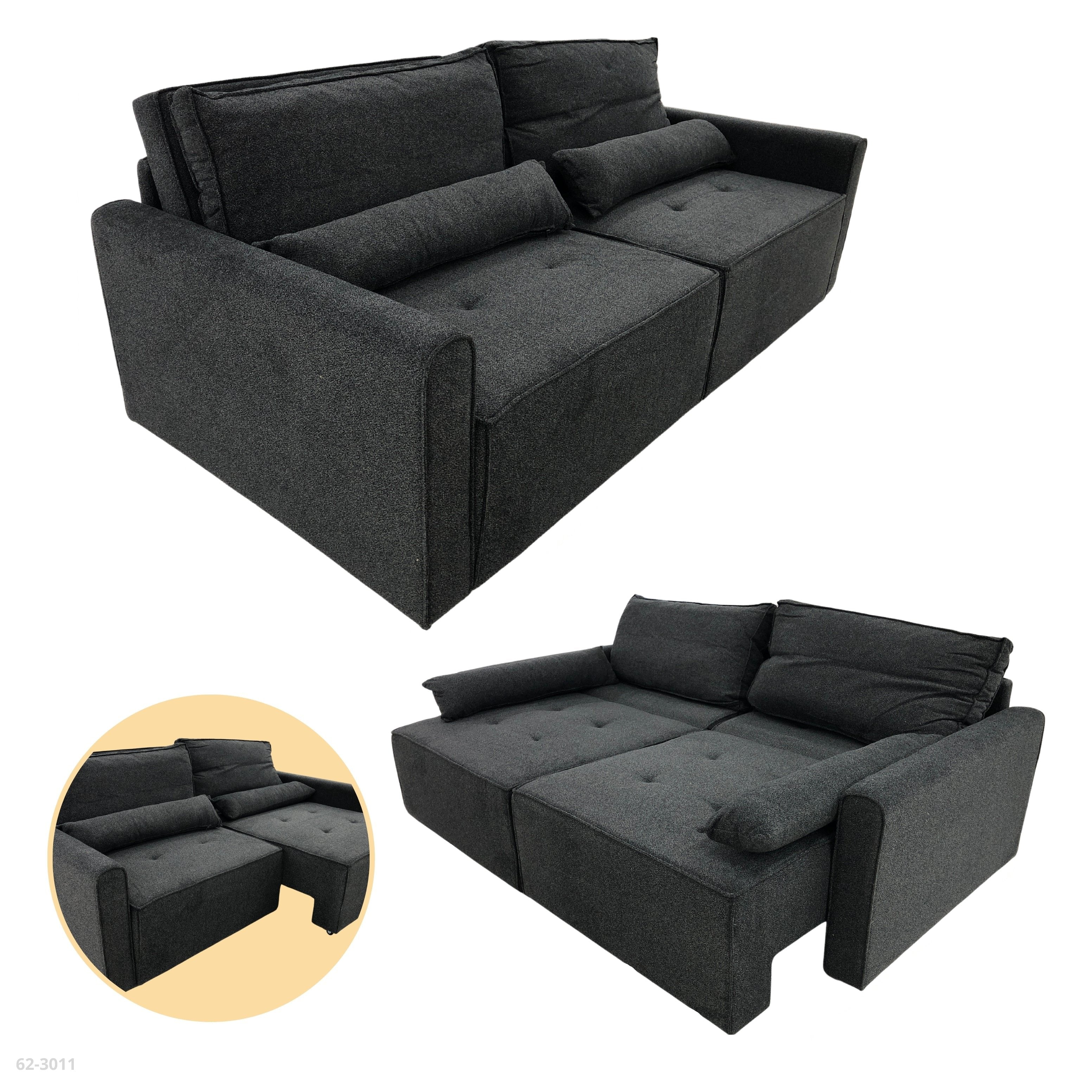 BENISA SOFA BED BLACK / 62-3011