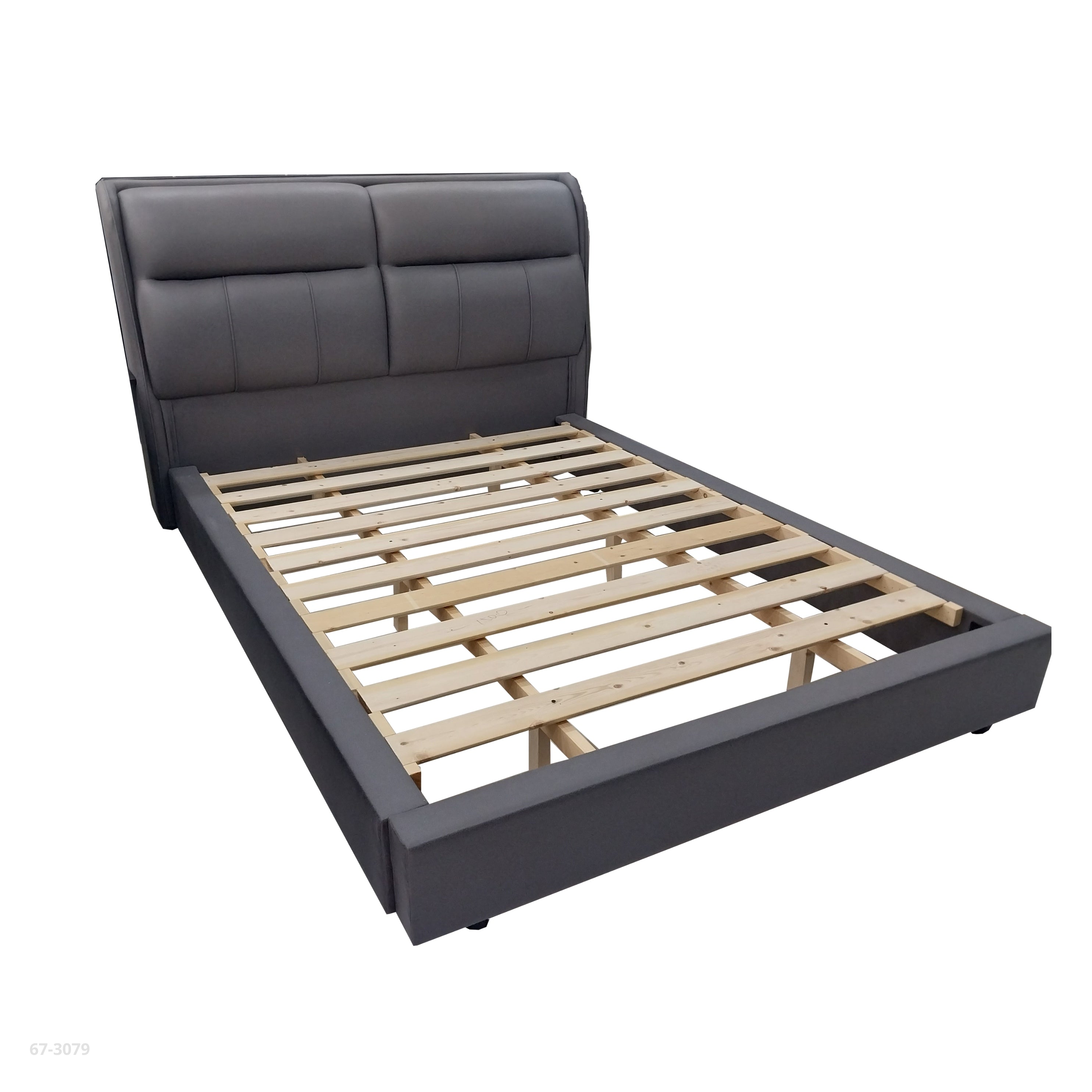 MODERN TWIN GRAY BED